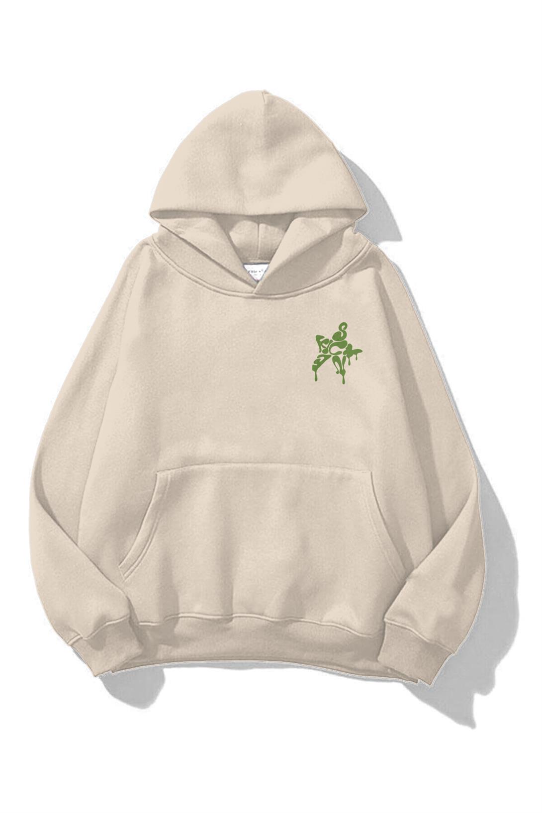 Unisex Star Sicken Sweatshirt Taş
