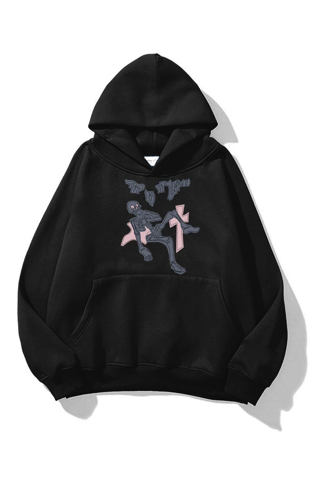 Unisex Tao Yi Yizhan Sweatshirt Siyah