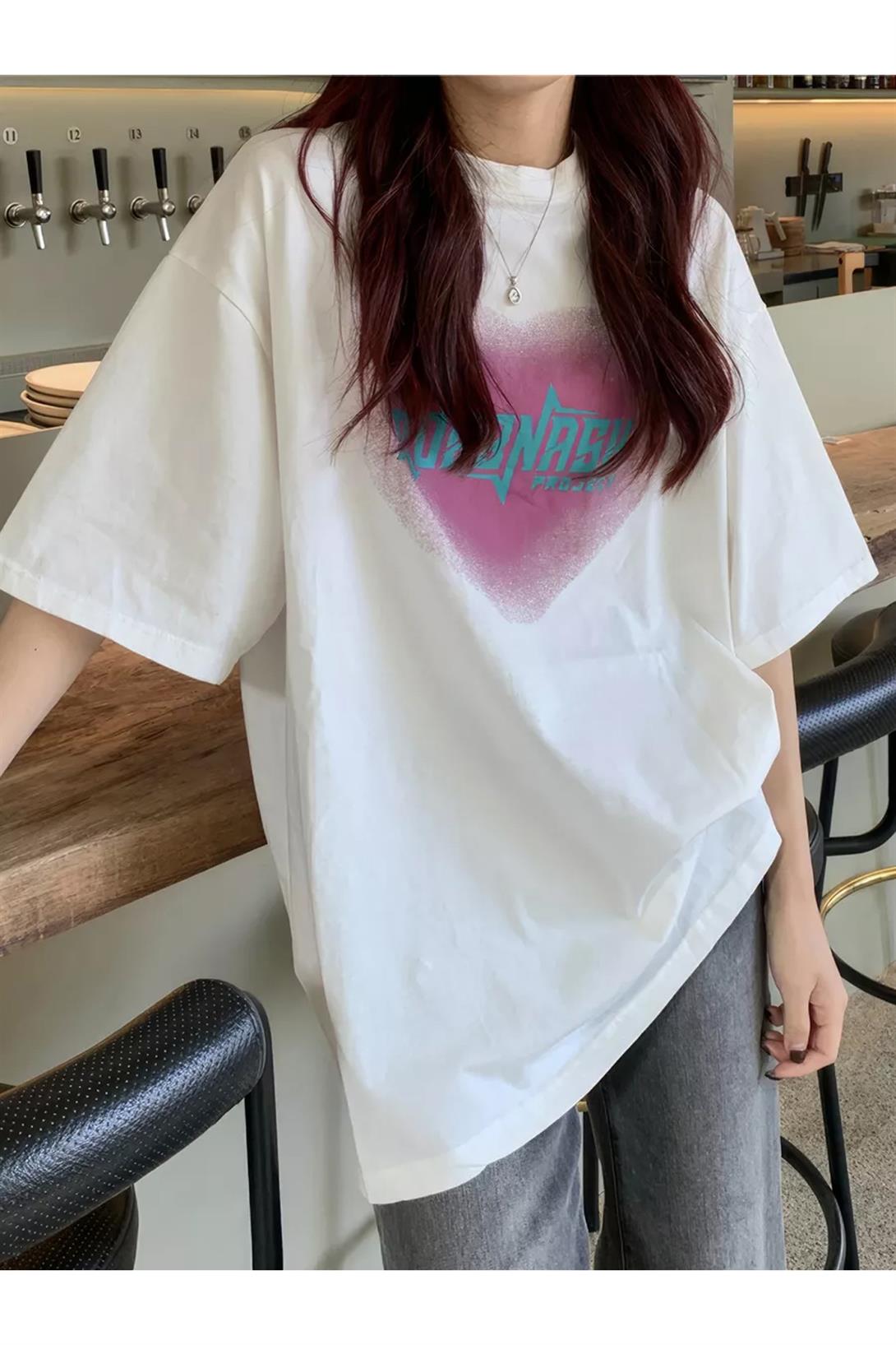 Unisex The Robb Nash Project Tshirt Beyaz