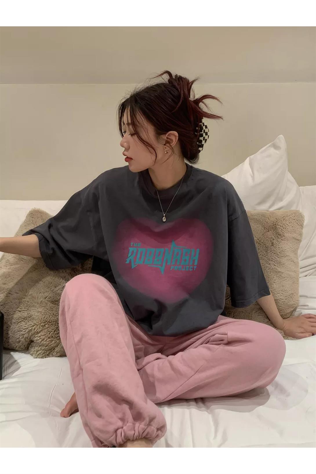 Unisex The Robb Nash Project Tshirt Siyah