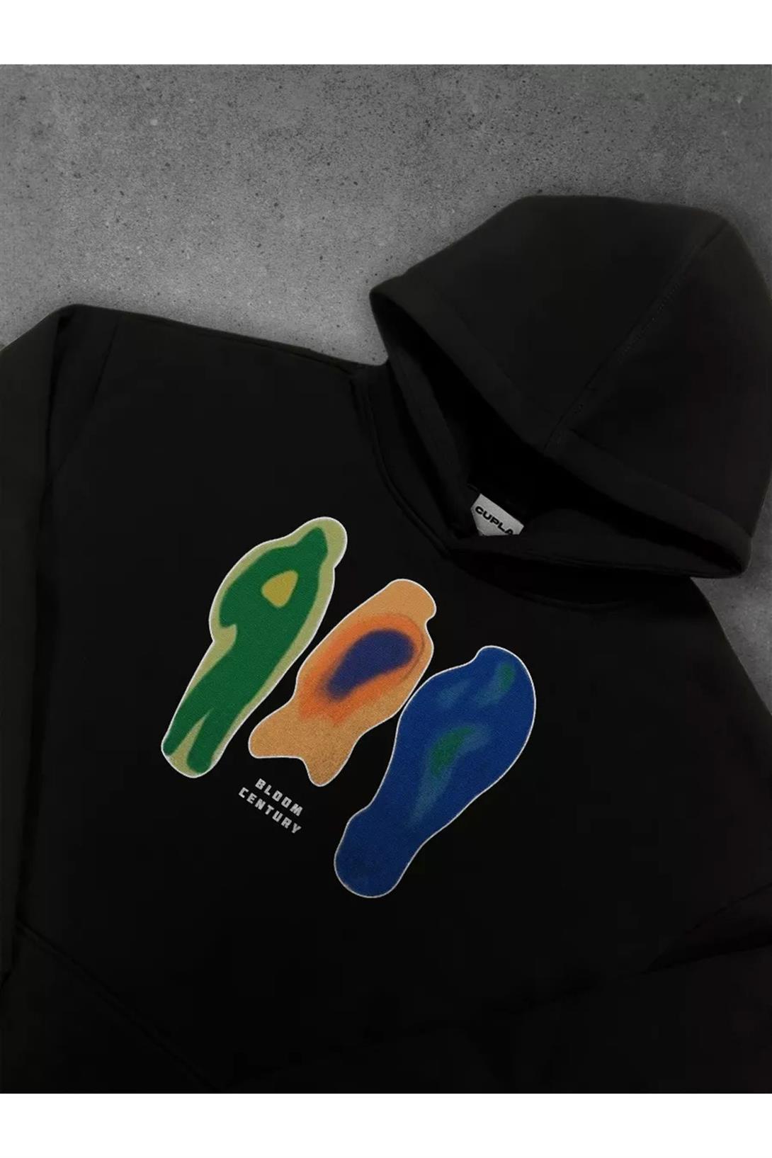 Unisex Thermal Sweatshirt Siyah