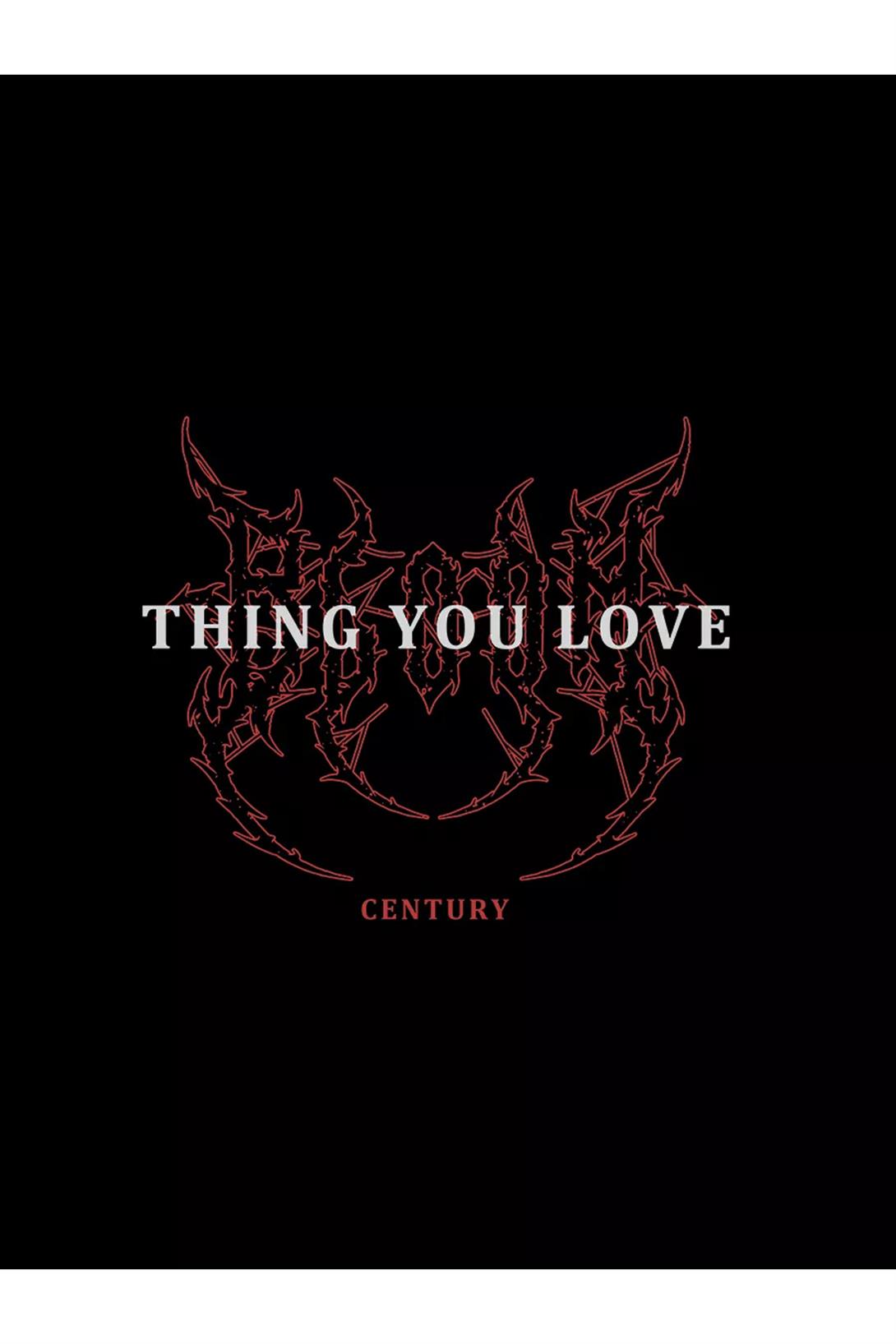 Unisex Thing You Love Sweatshirt Siyah