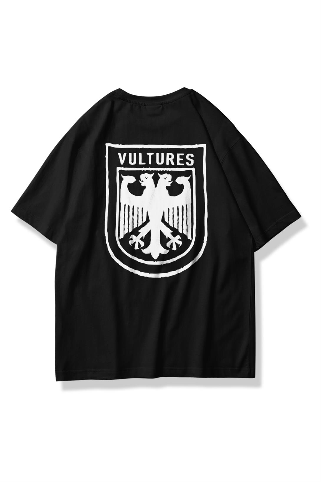 Unisex Vultures Tshirt Siyah