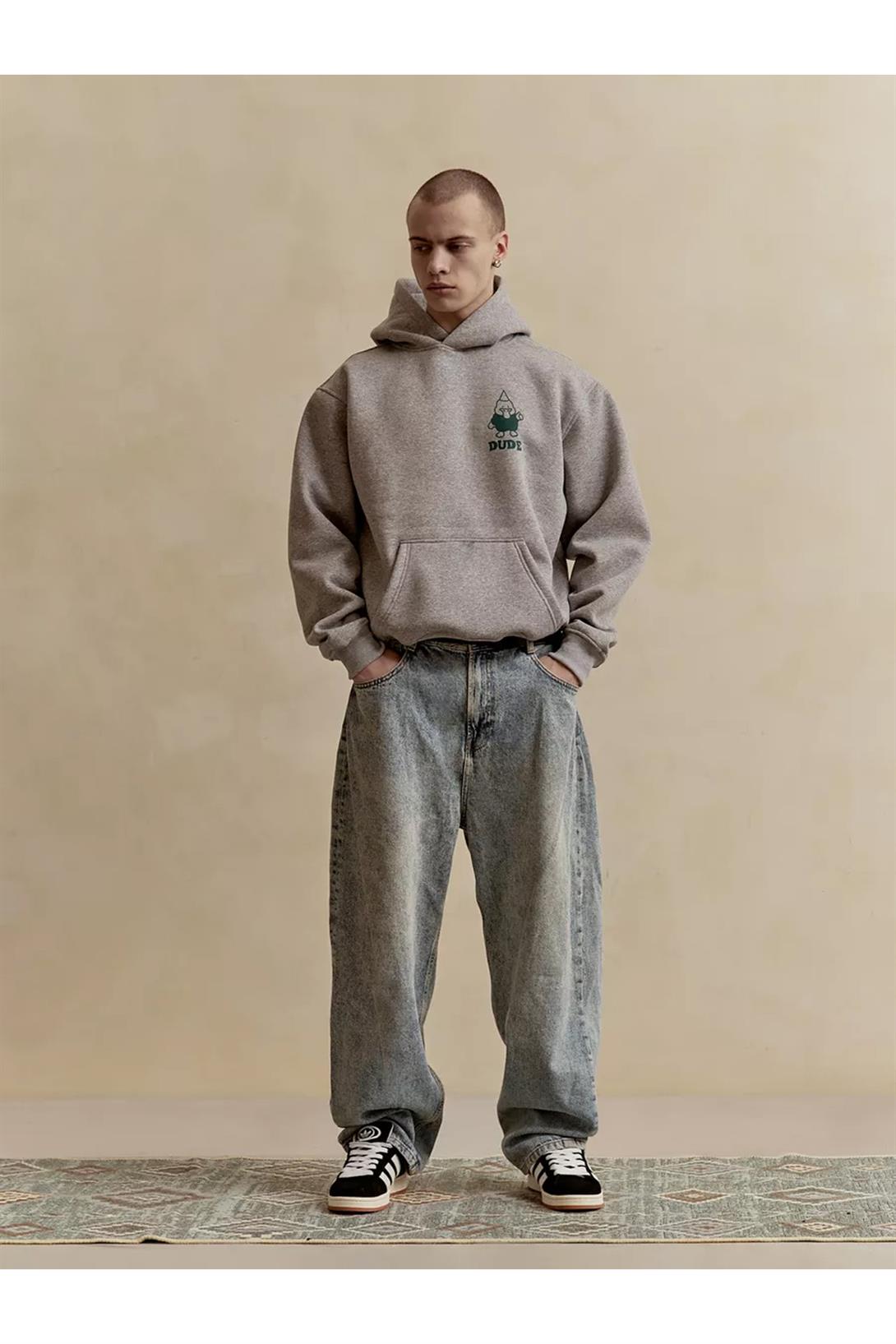 Unisex We Can Do It Sweatshirt Gri