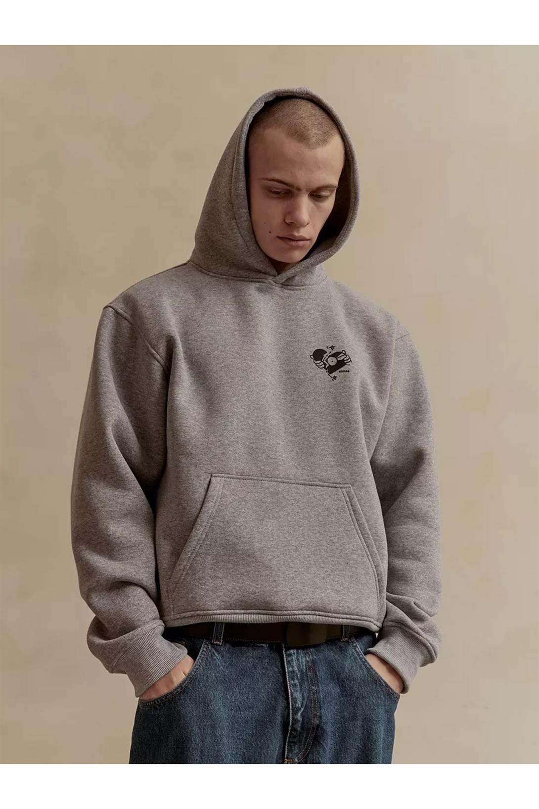 Unisex What a Time To Be Outside Sweatshirt Gri