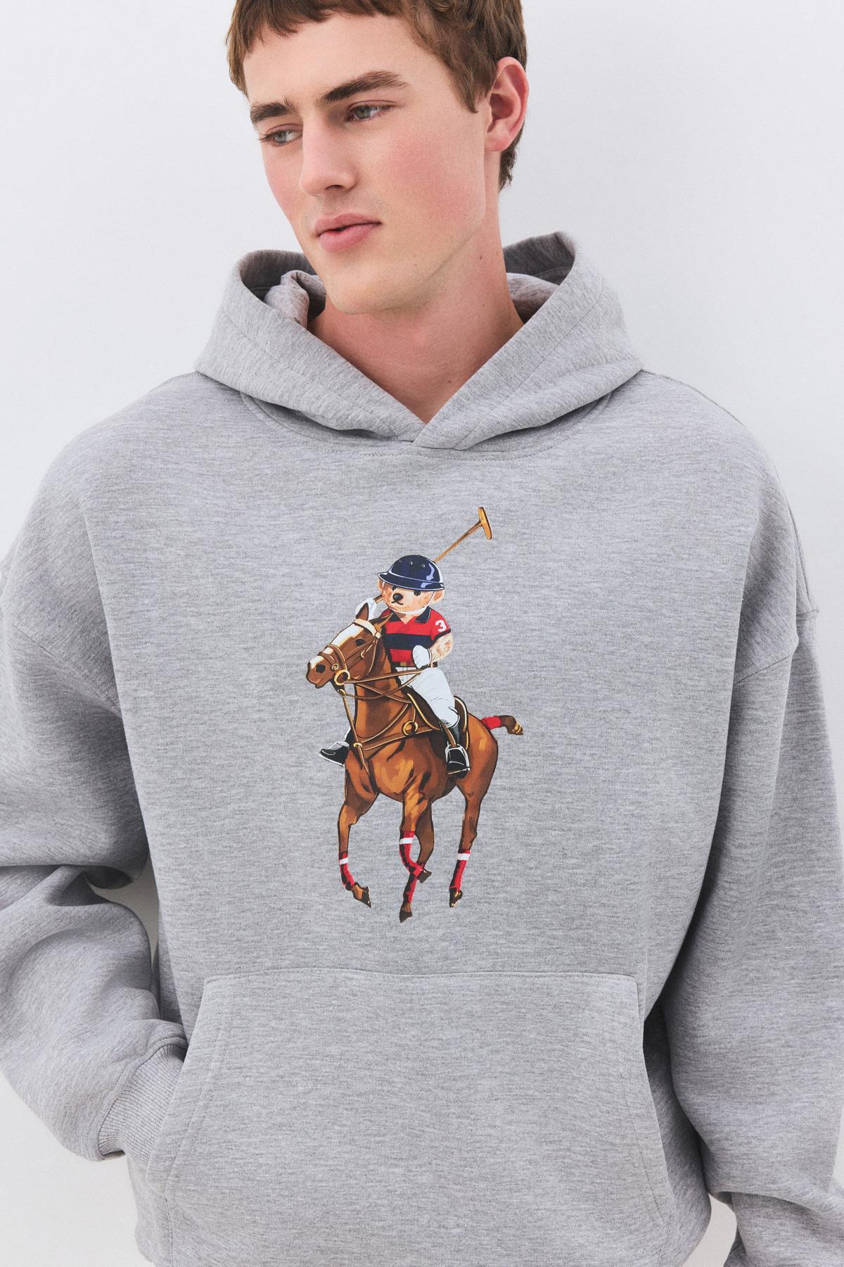 Unisex Teddy Horse Sweatshirt Grimelanj