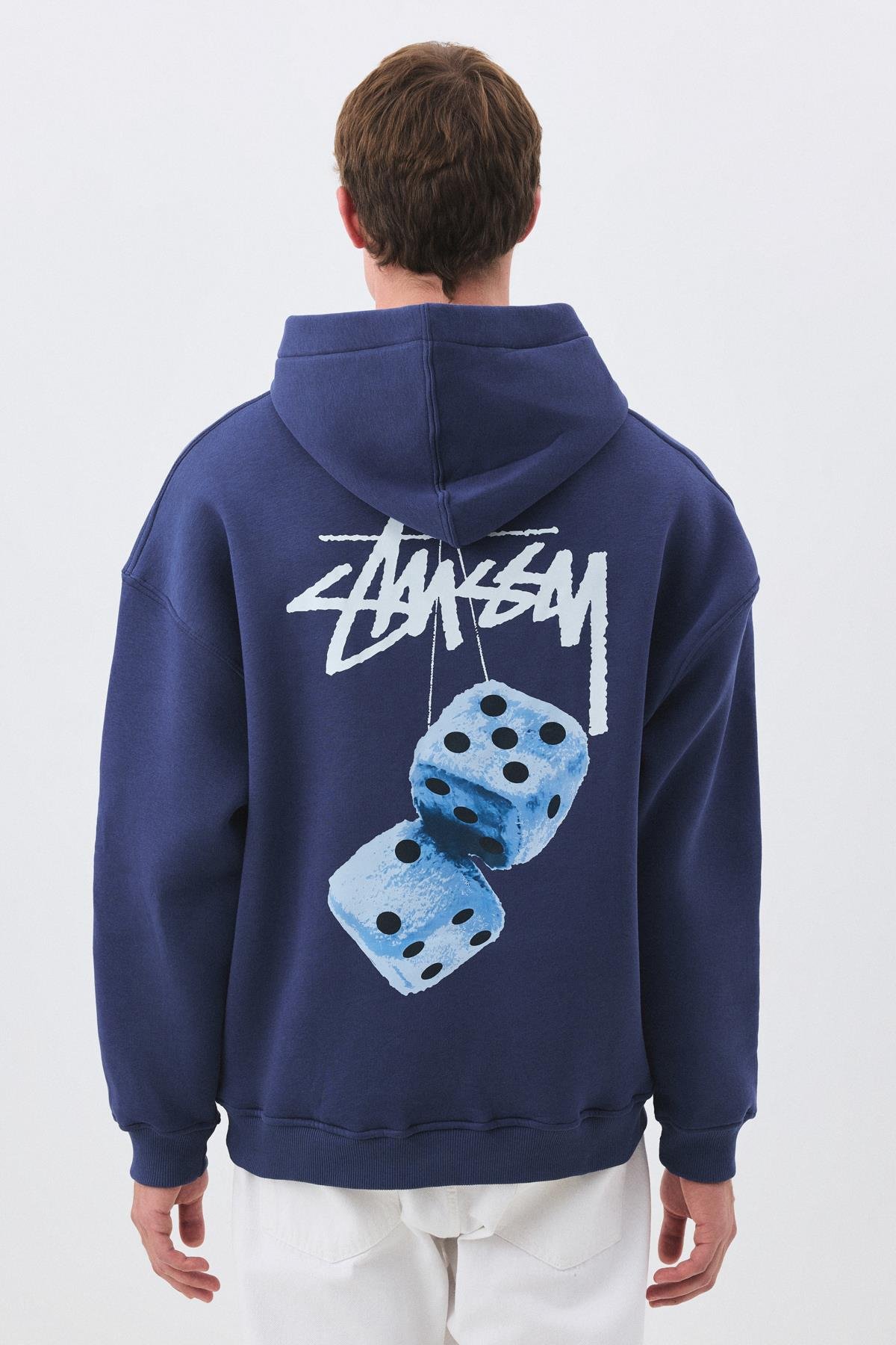 Unisex Stüssy Zar Sweatshirt İndigo
