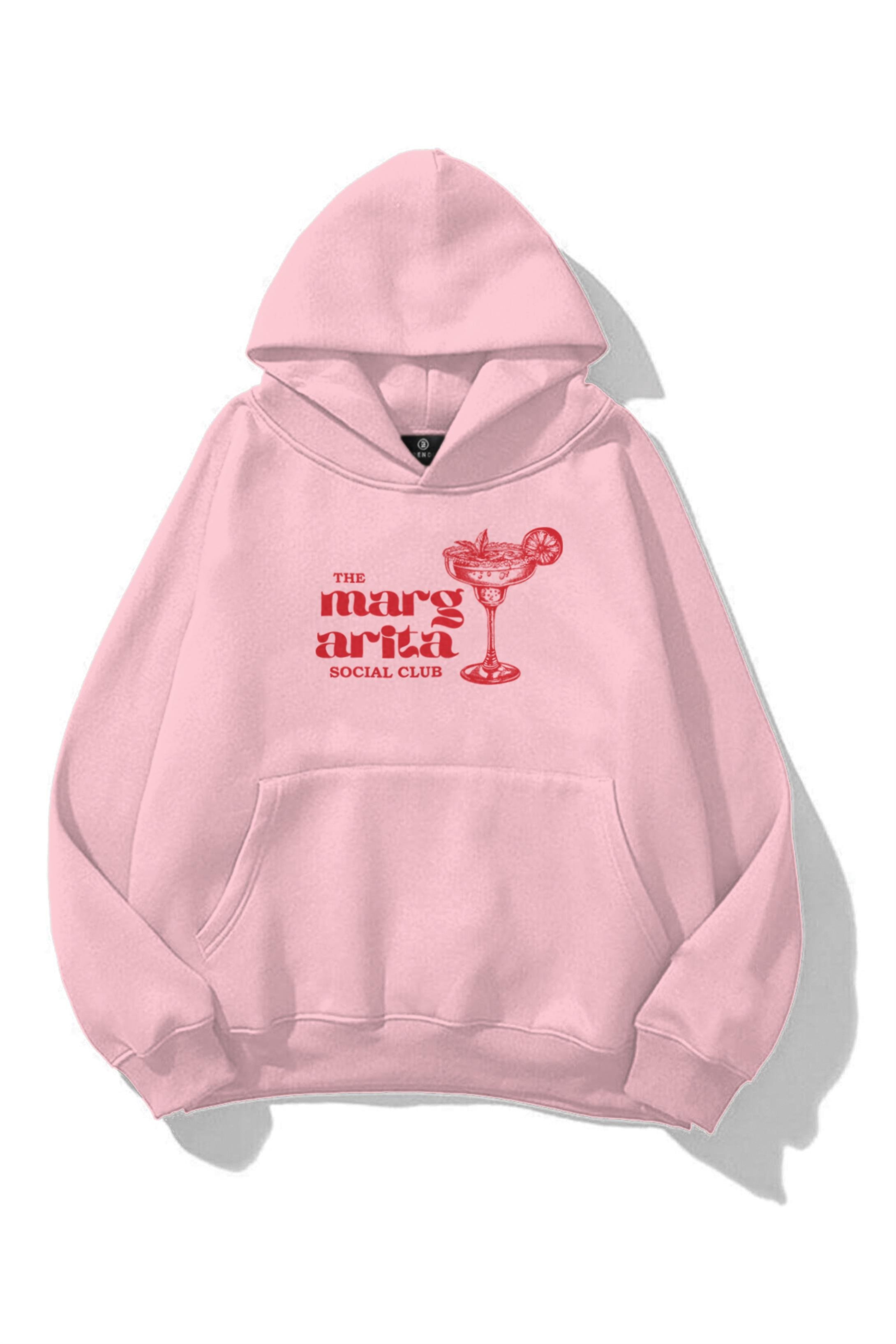 Kadın Margarita Social Club Sweatshirt Pembe