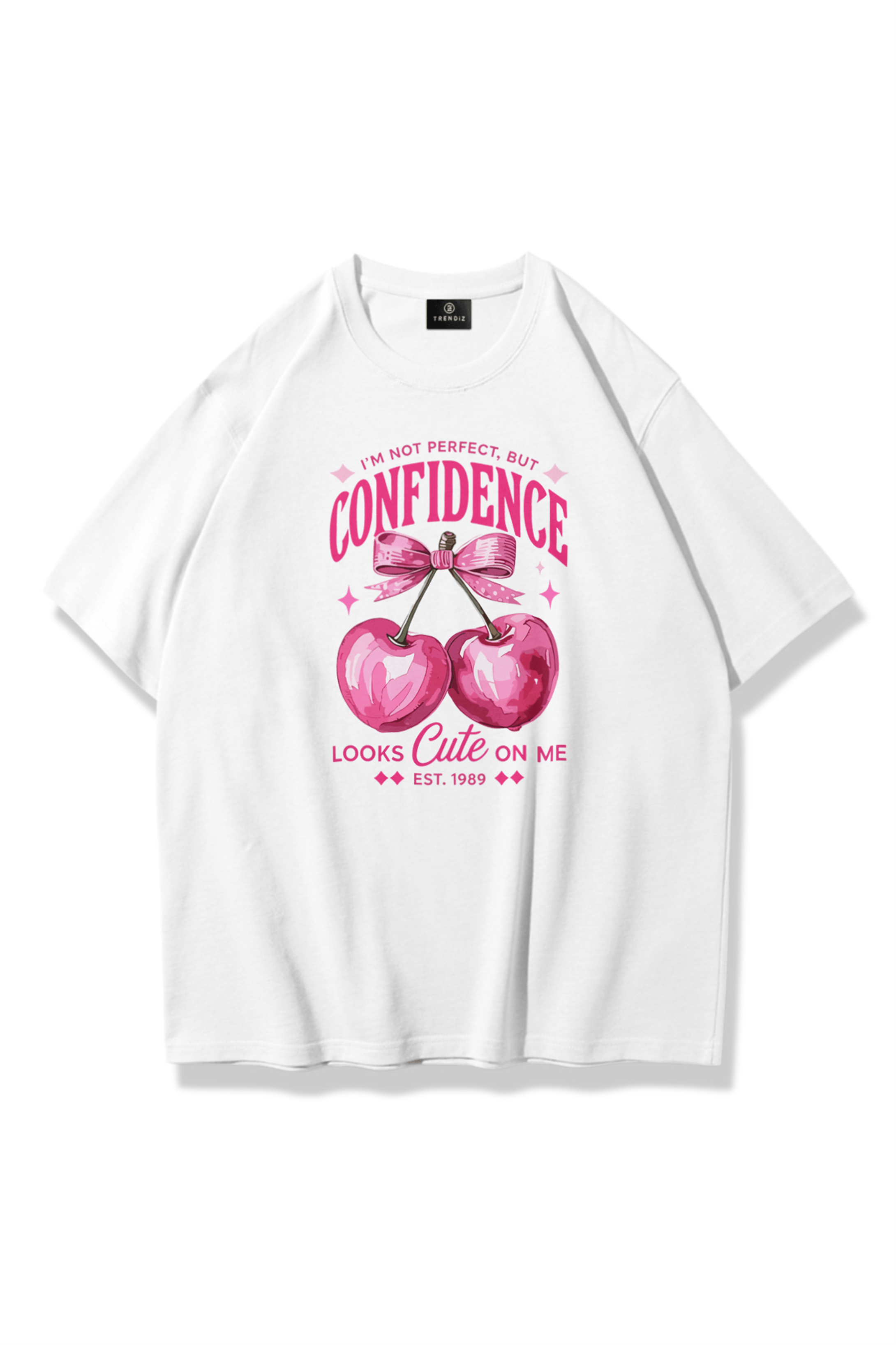 Kadın Confidence Tshirt Beyaz