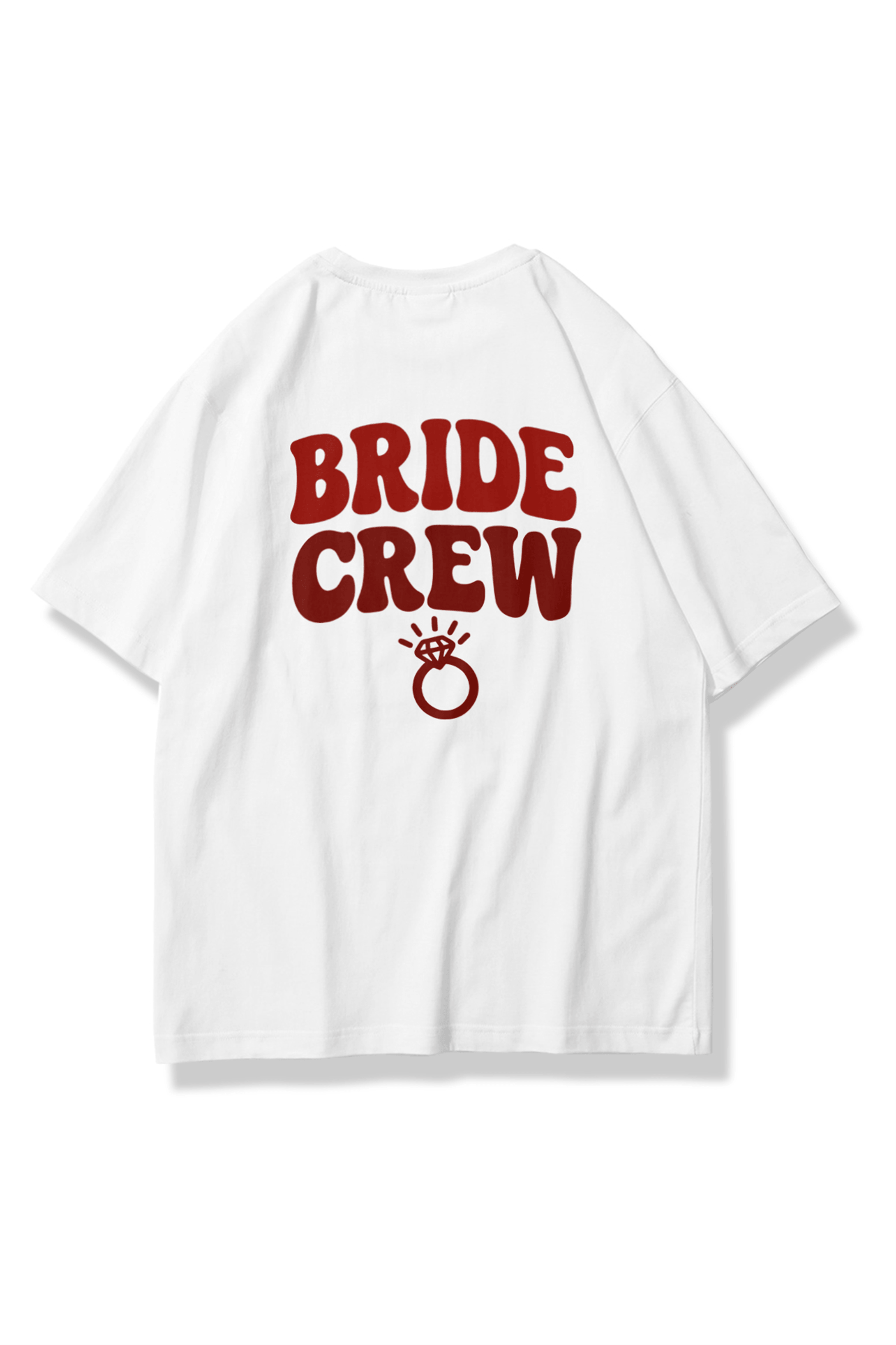 Kadın Bride Crew Tshirt Beyaz