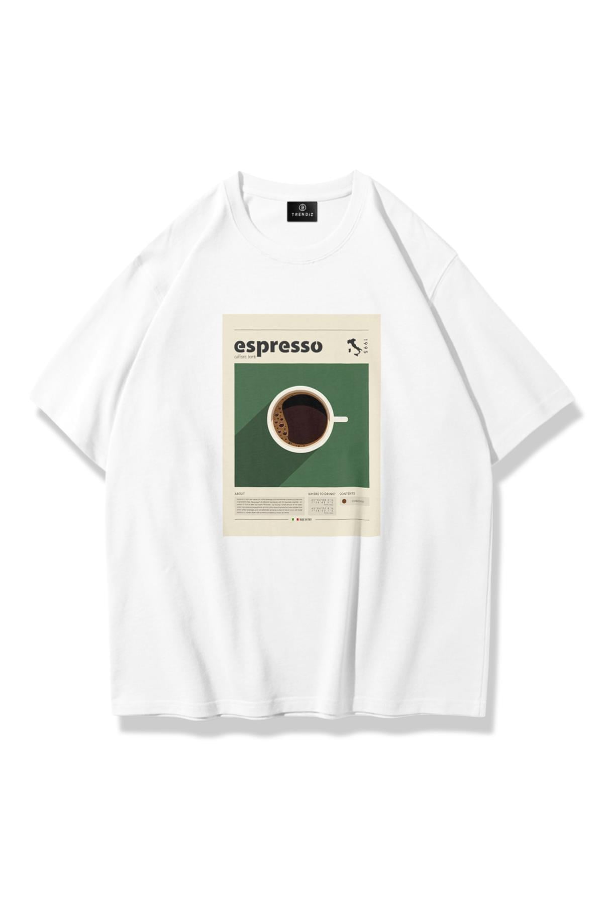 Kadın Espresso Tshirt Beyaz