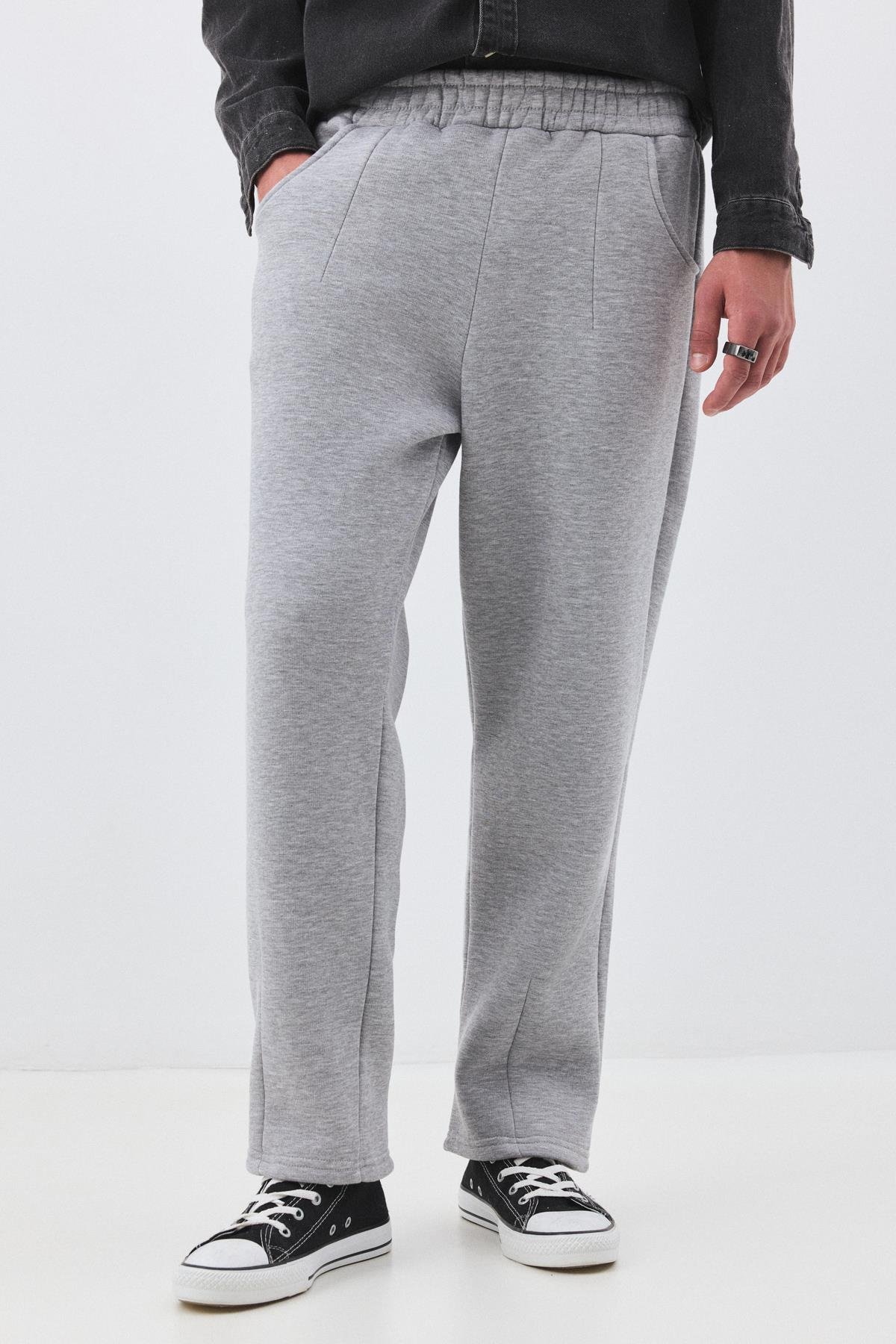 Erkek Premium Cep Detaylı Eşofman Altı Grimelanj 2033