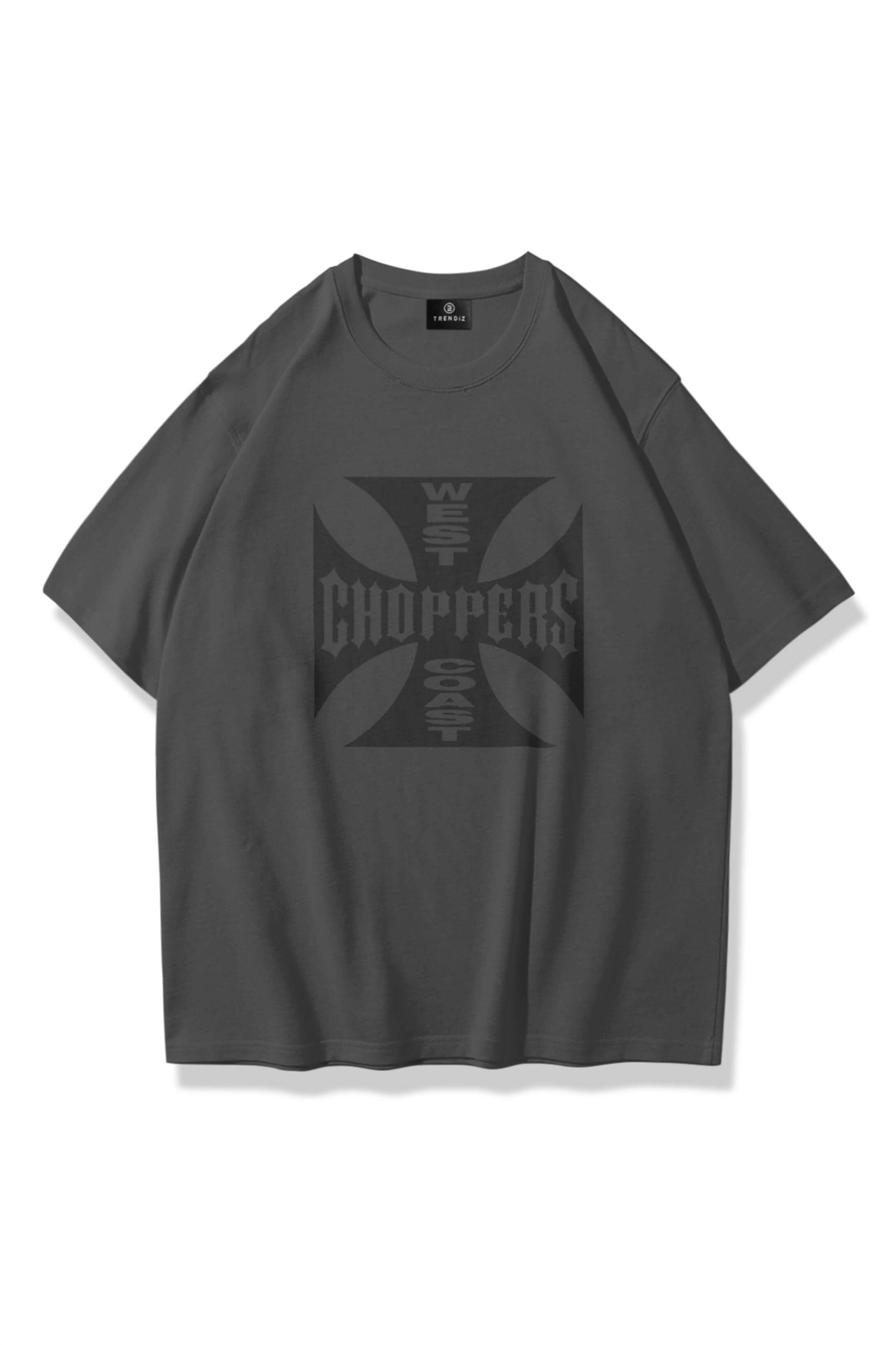 Unisex West Coast Choppers Tshirt Antrasit