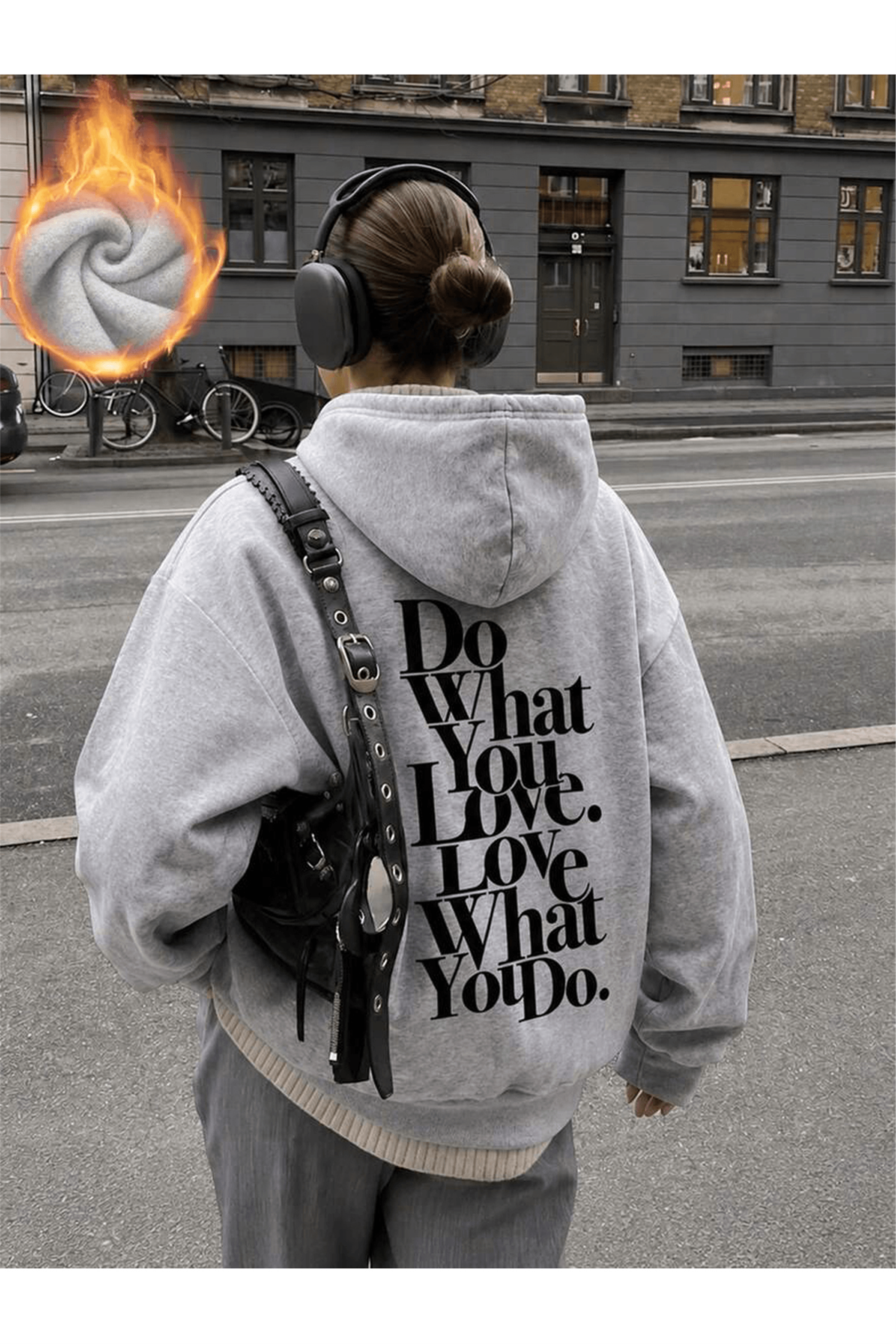 Unisex Do What You Love Sweatshirt Grimelanj