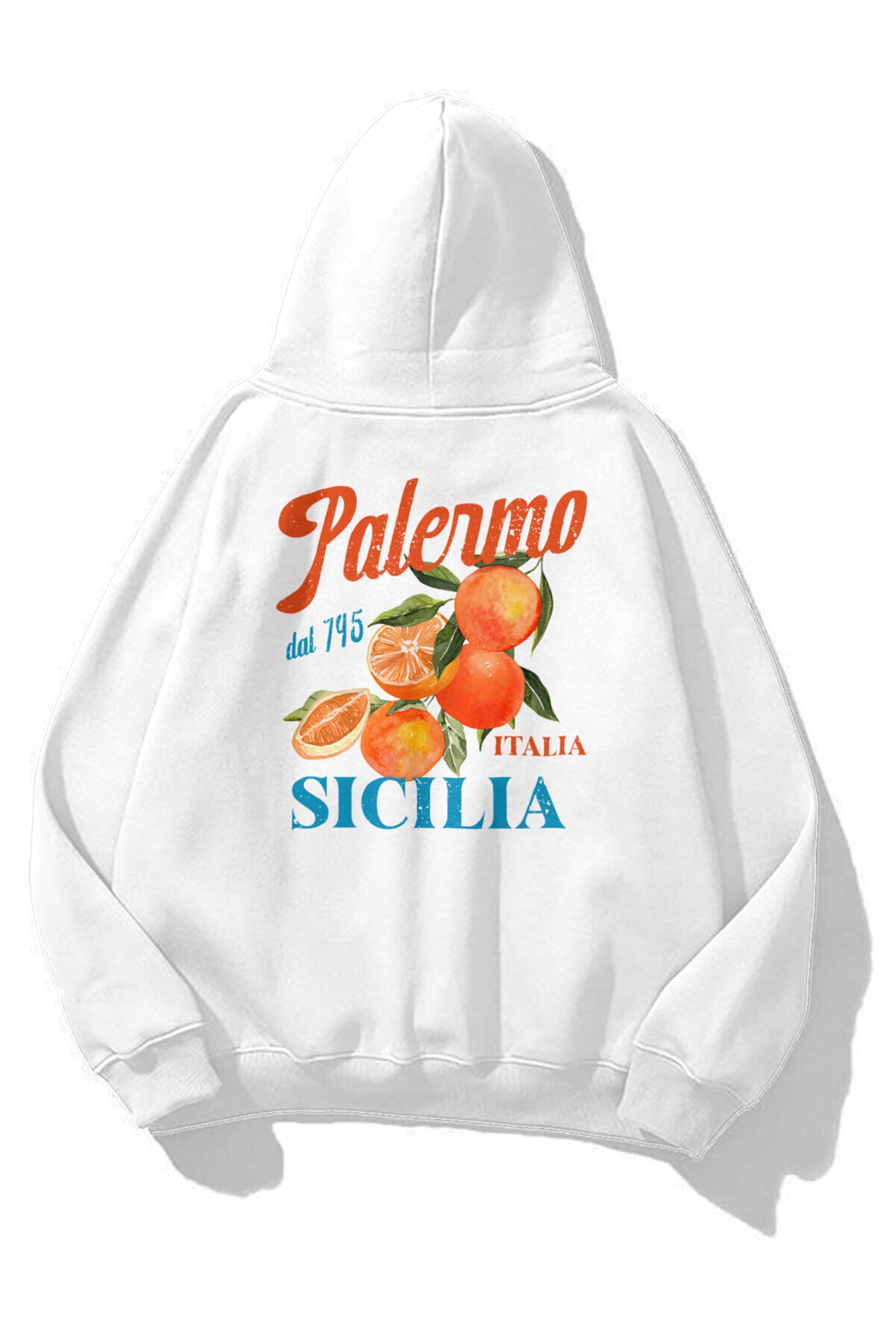 Kadın Palermo Sicilia Sweatshirt Beyaz