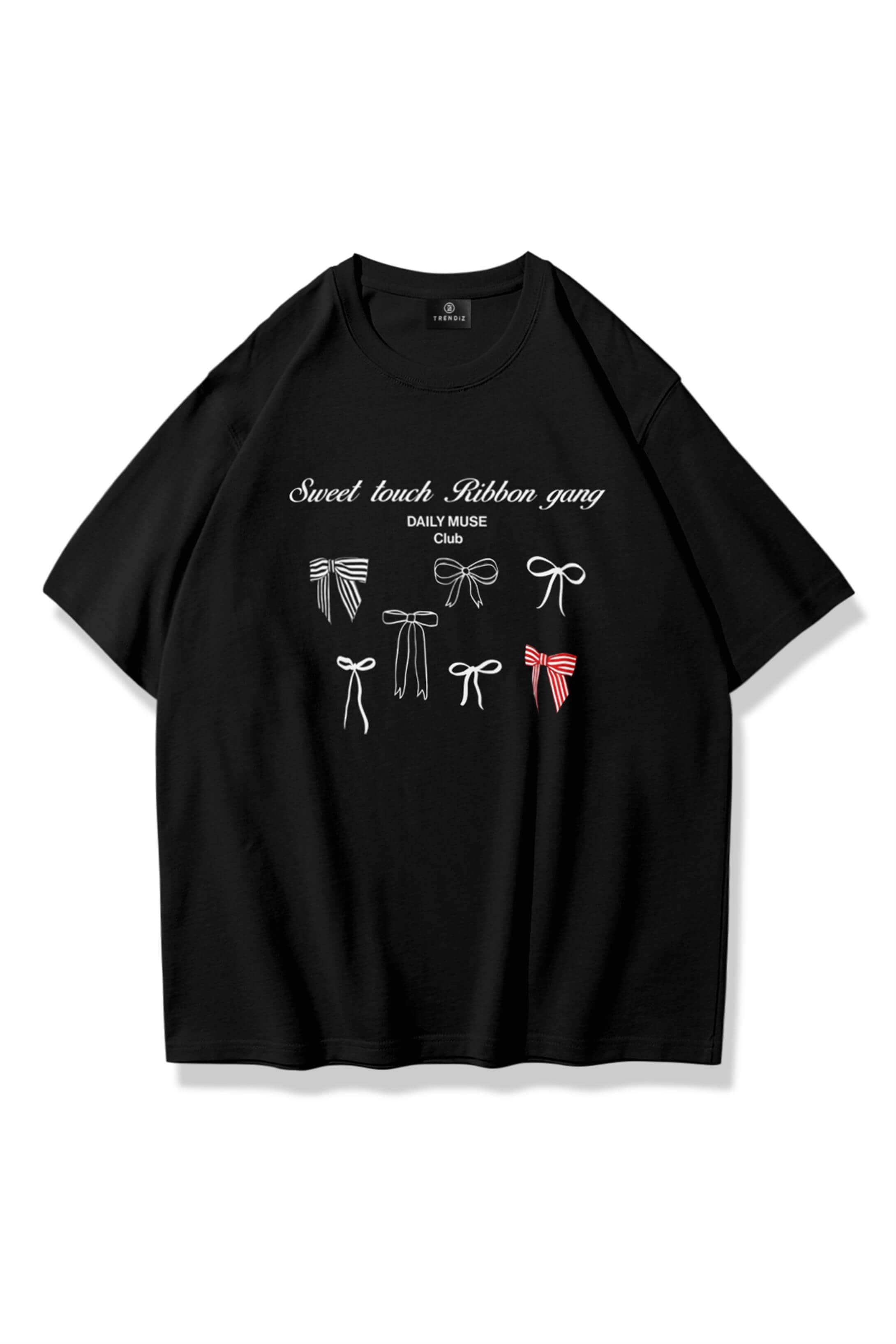 Kadın Sweet Touch Tshirt Siyah