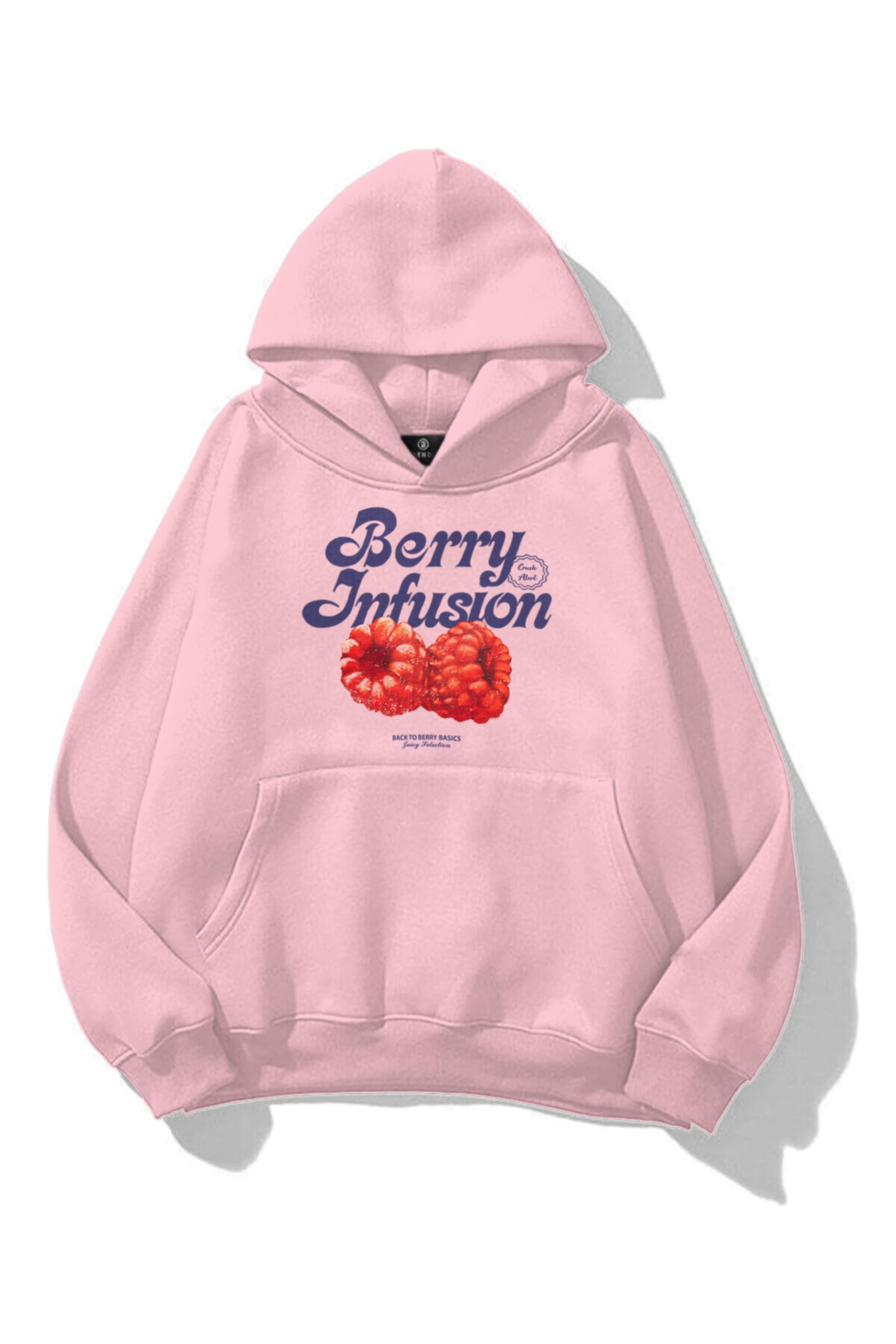 Kadın Berry Infusion Sweatshirt Pembe