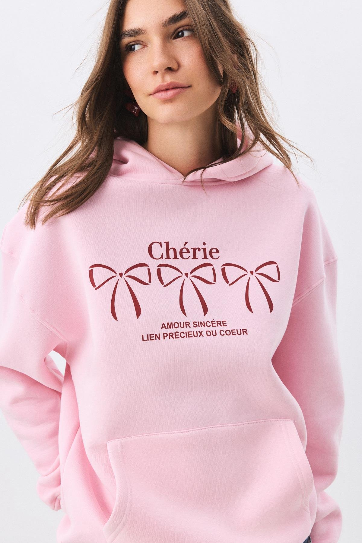 Kadın Cherie Sweatshirt Pembe