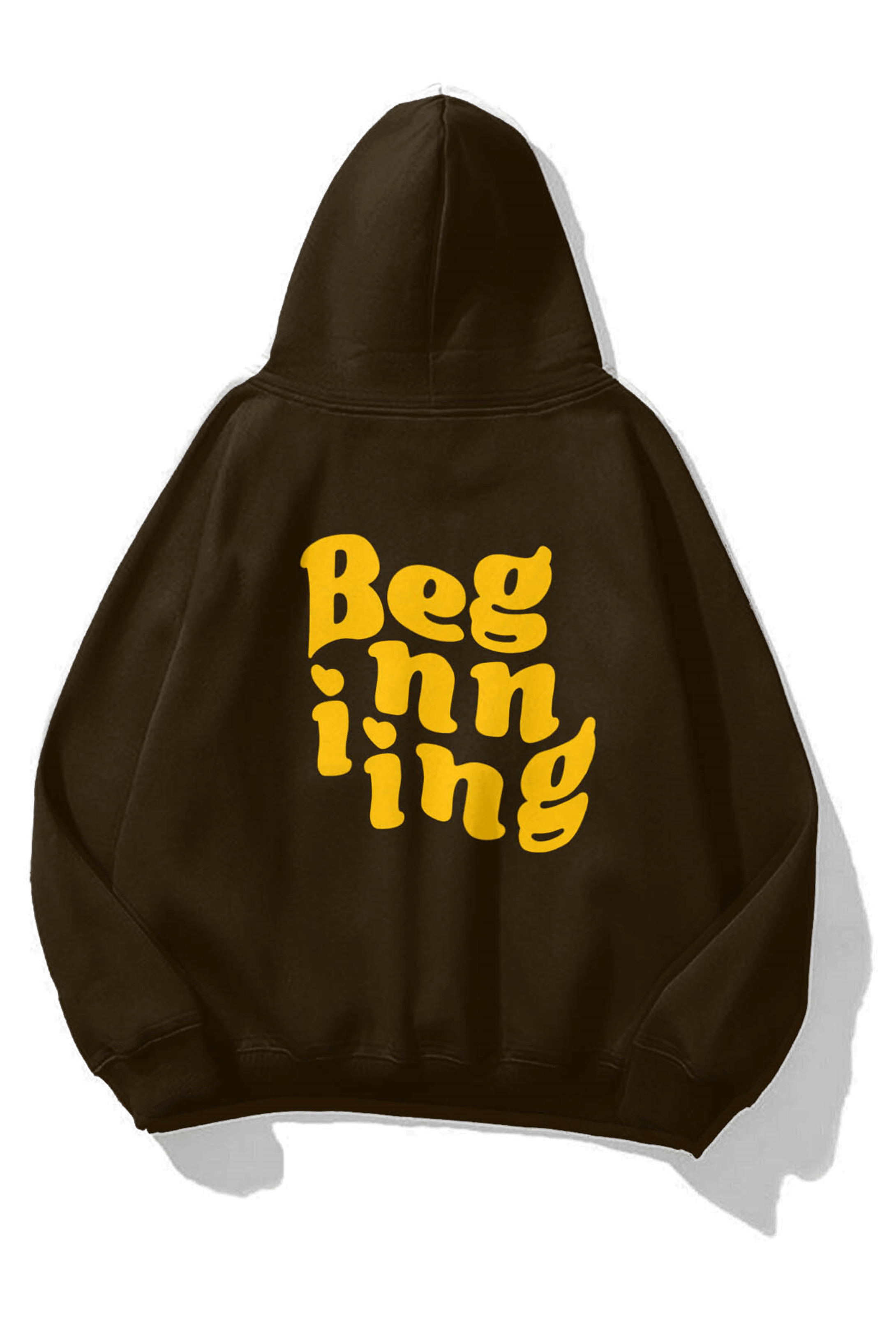 Unisex Beginning Sweatshirt Kahverengi