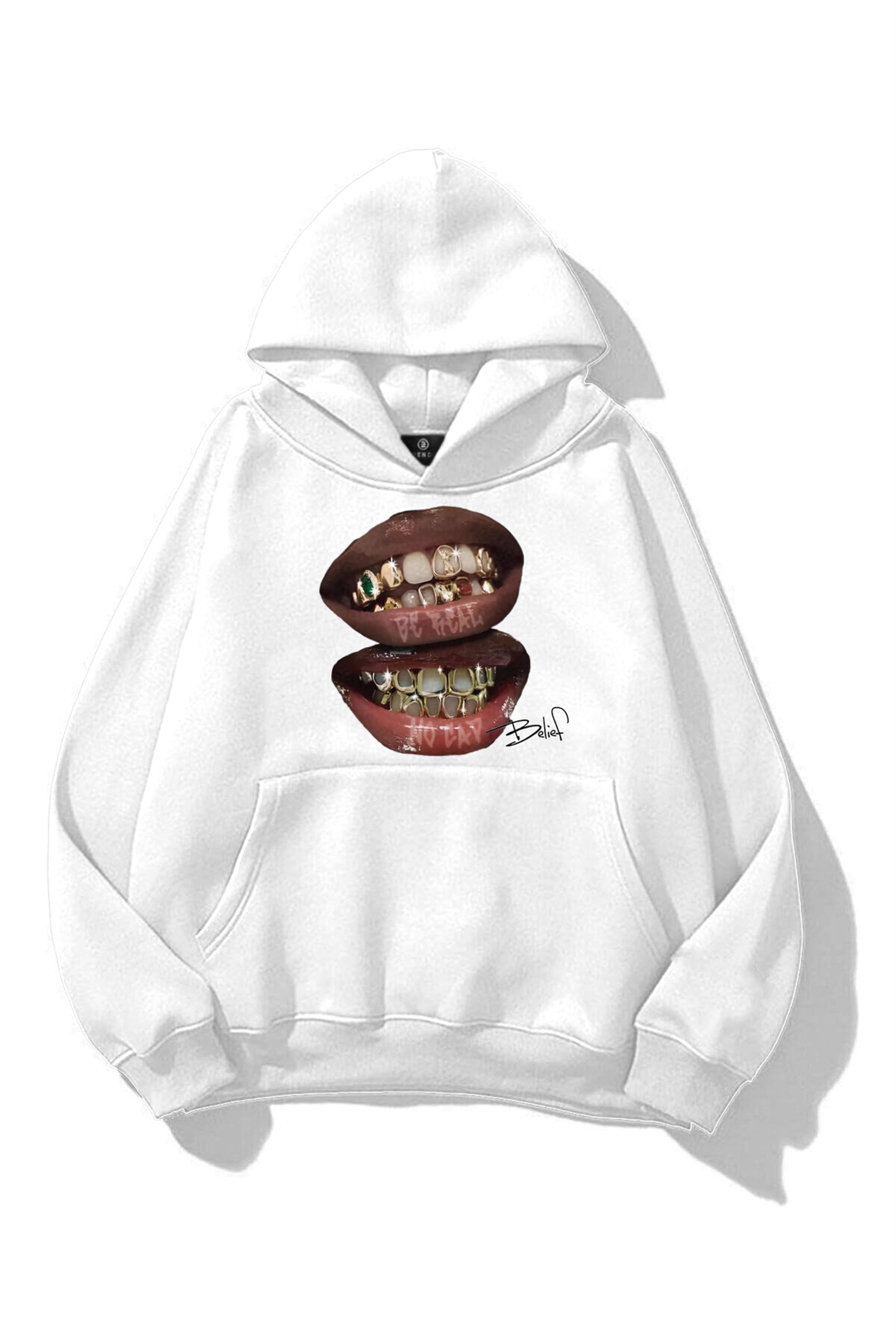 Kadın Belief Sweatshirt Beyaz