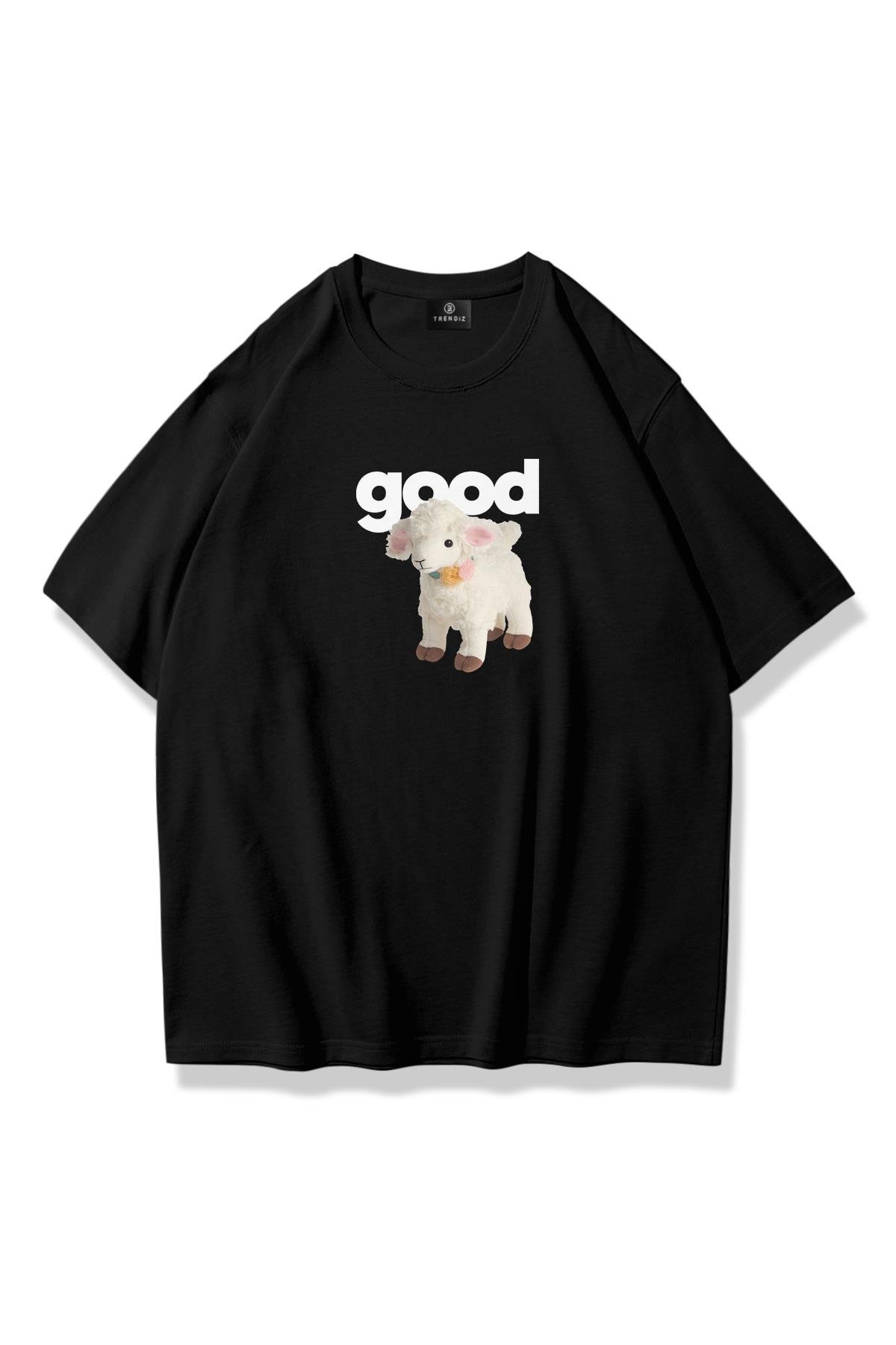 Unisex Good Tshirt Siyah