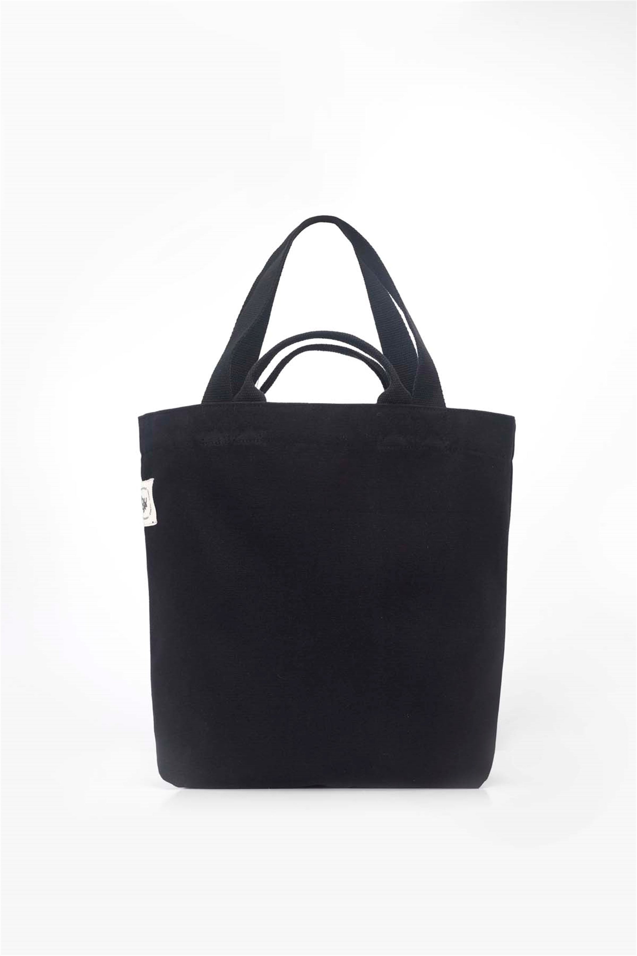 Huge Element x Trendiz Siyah Kanvas Extra Large Çanta