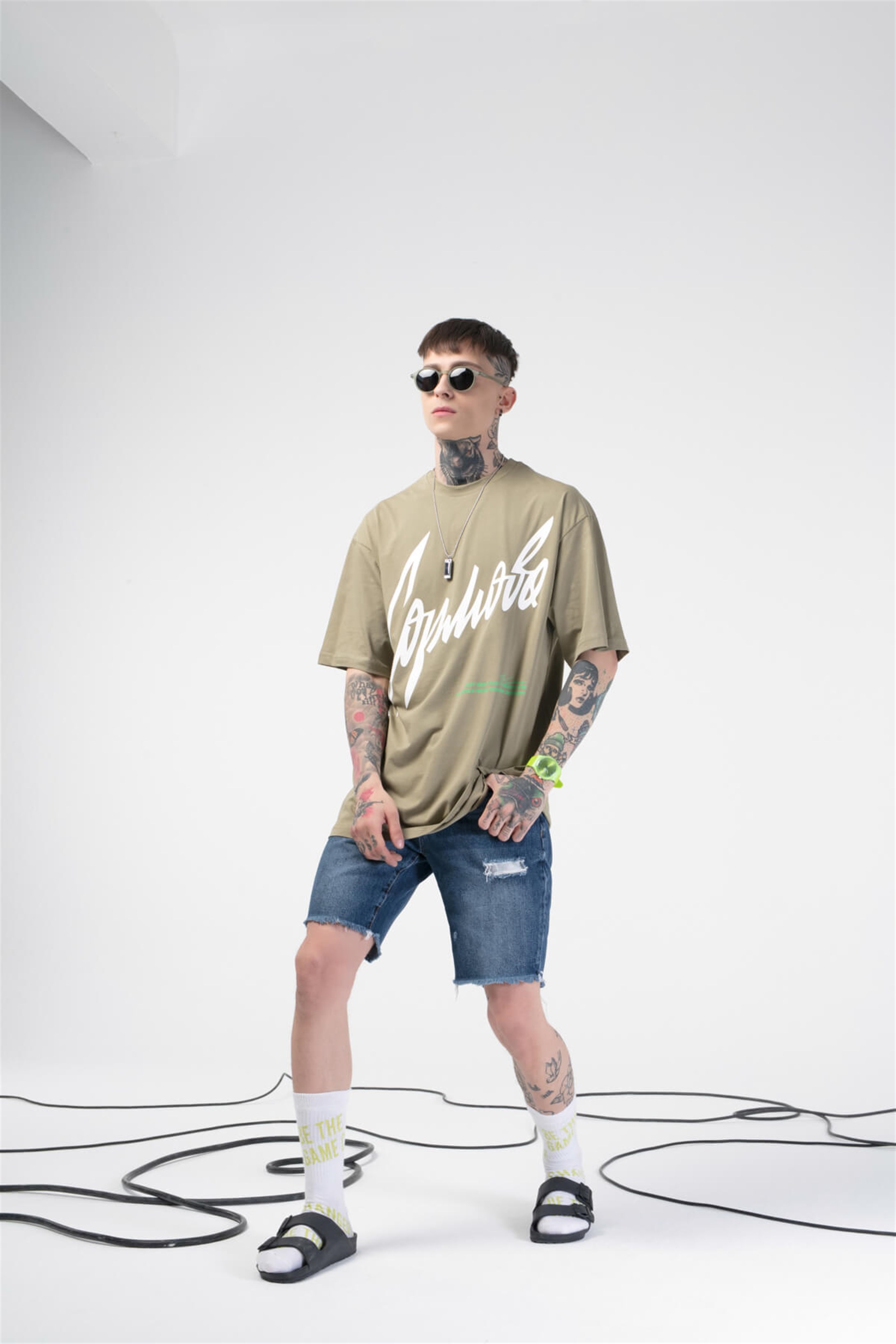 The Champ Keep Unisex Tshirt Haki