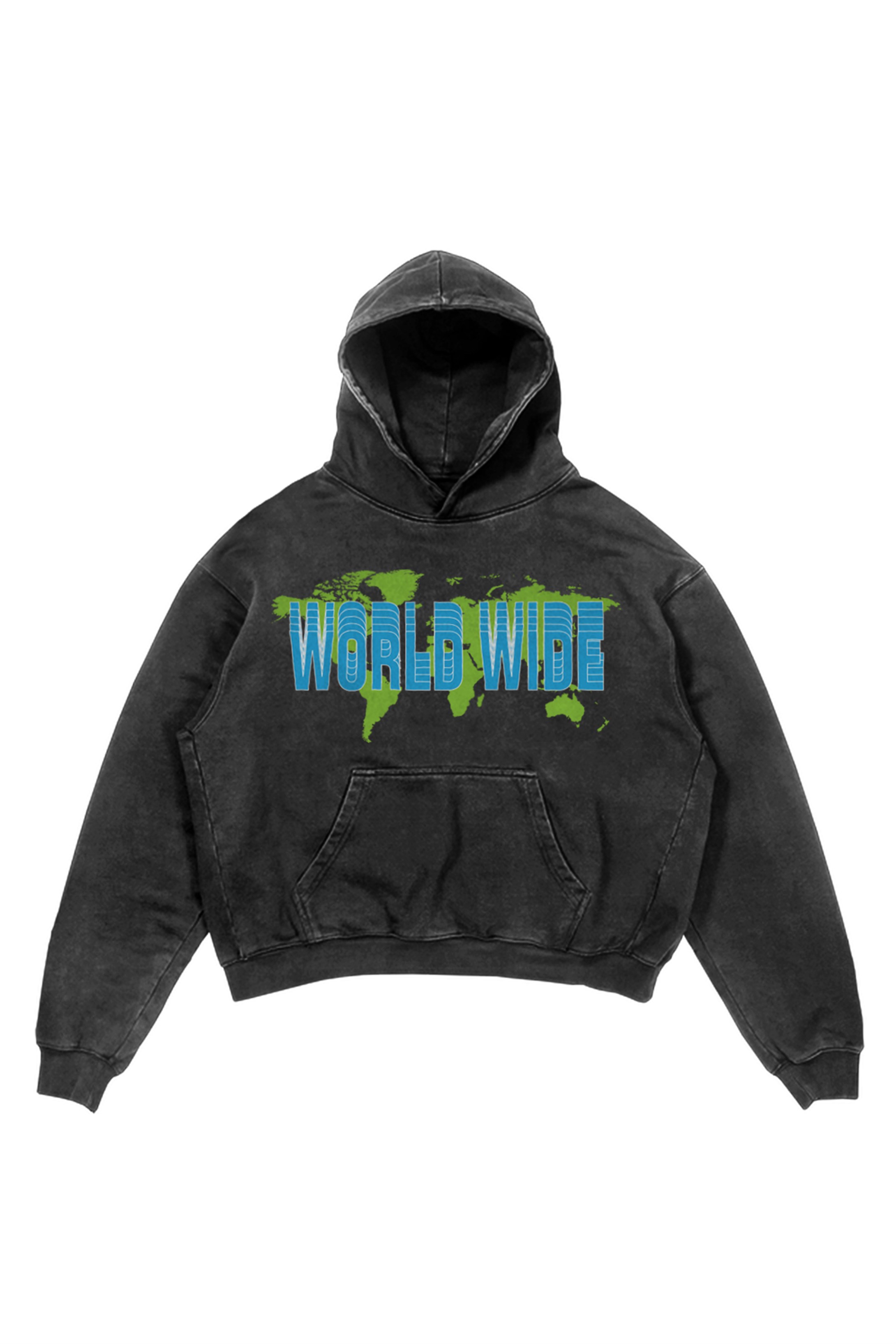 Trendiz Exclusive Worldwide Yıkamalı Sweatshirt