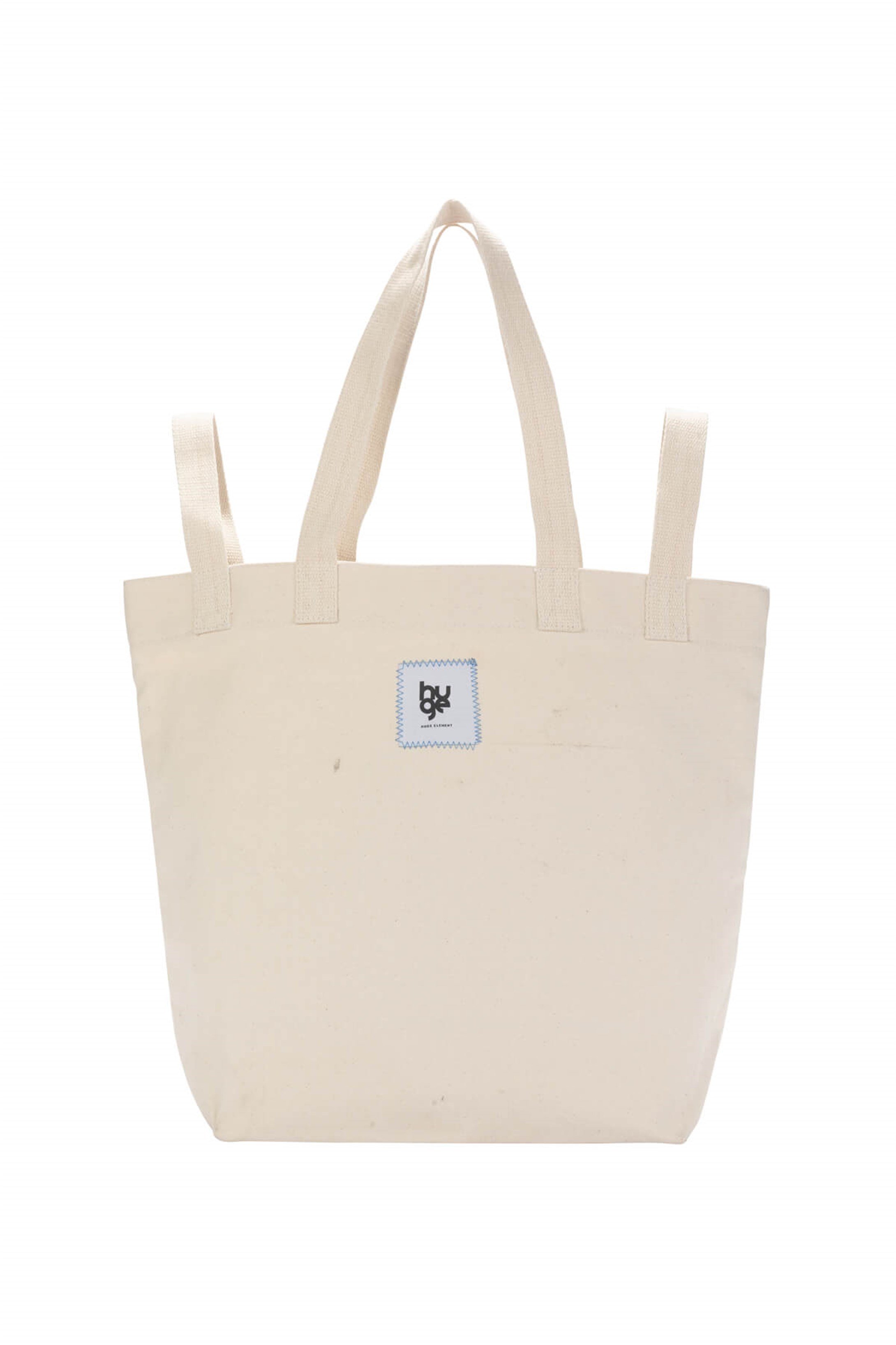 Trendiz Huge Element Kanvas Tote Ekru Çanta