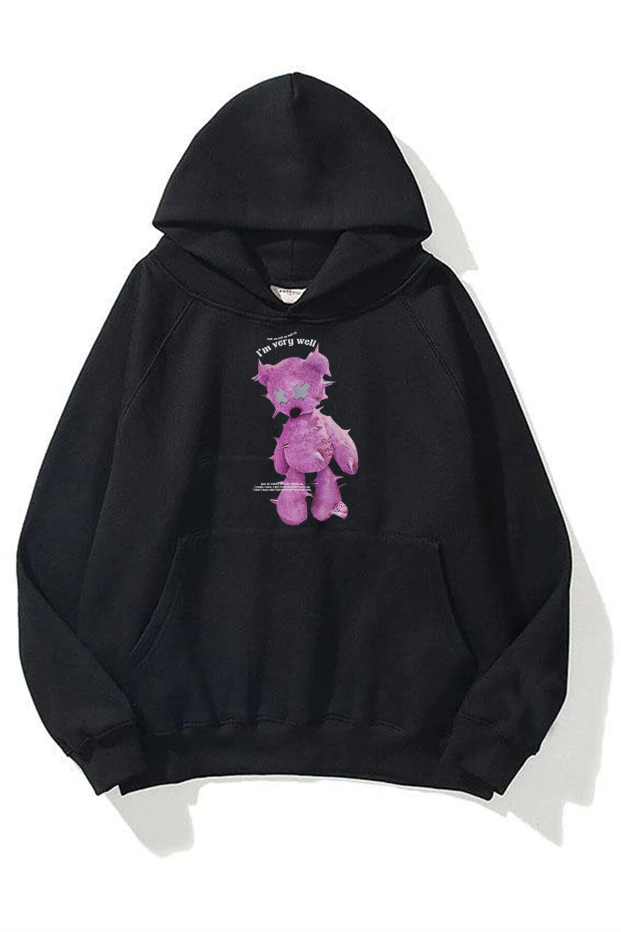 Trendiz İm Very Vell Unisex Sweatshirt Siyah