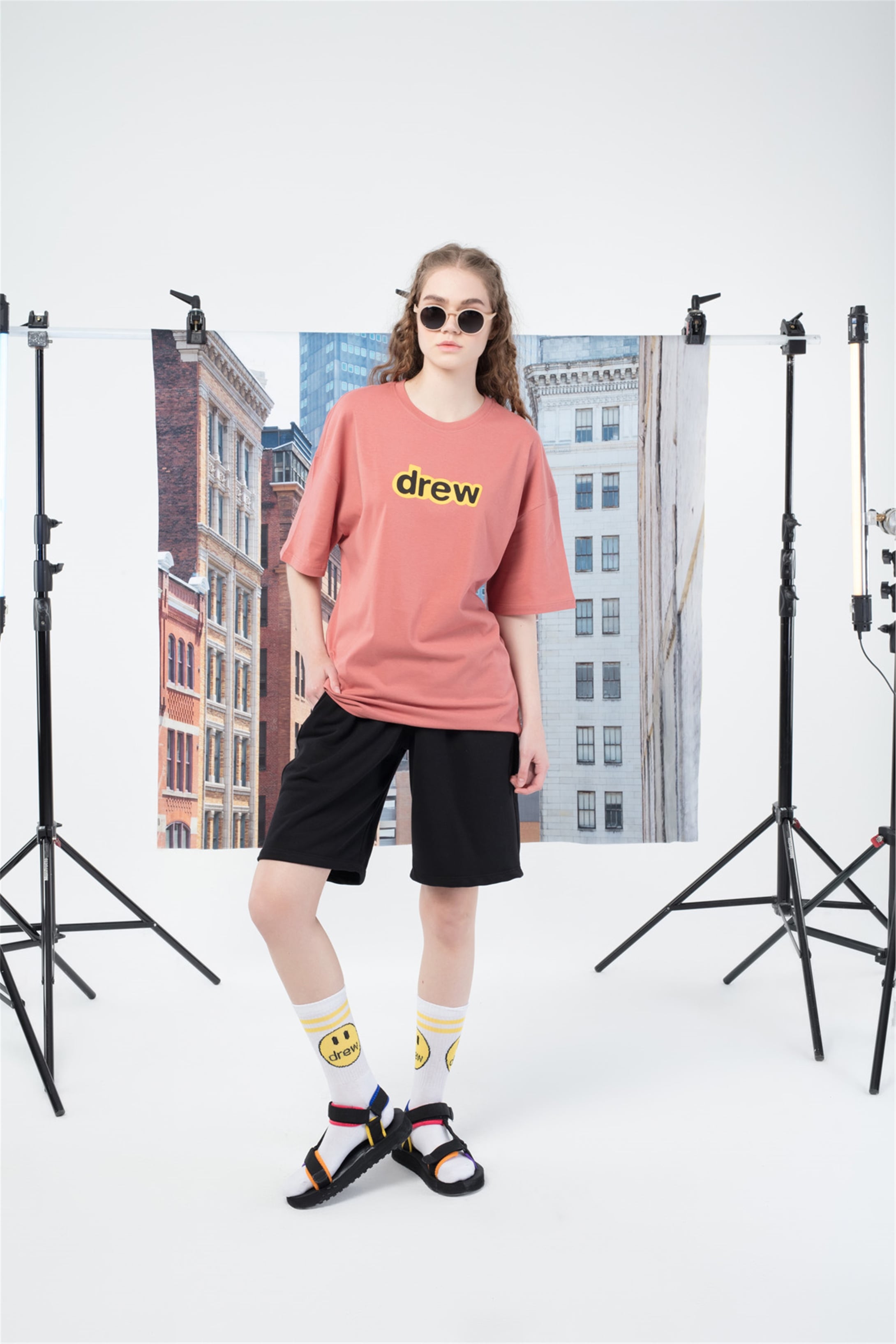Trendiz Kadın Oversize Alt Üst Drew Takım Somon