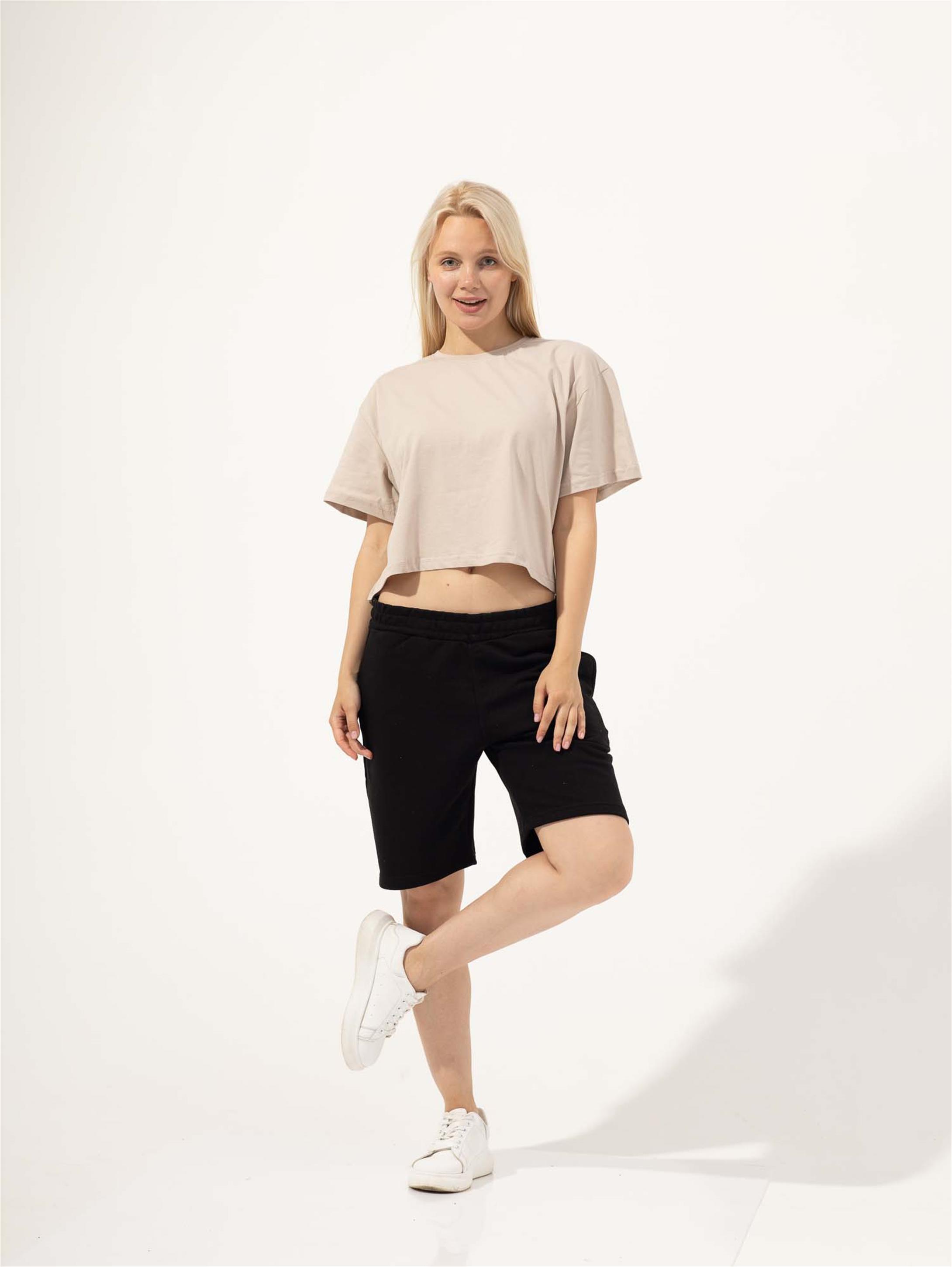 Trendiz Kadın Şort Siyah