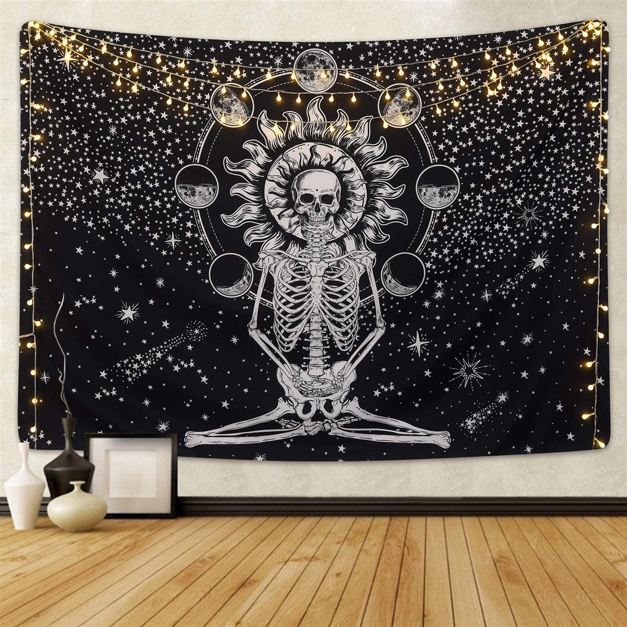 Trendiz Meditasyon İskelet Duvar Halısı