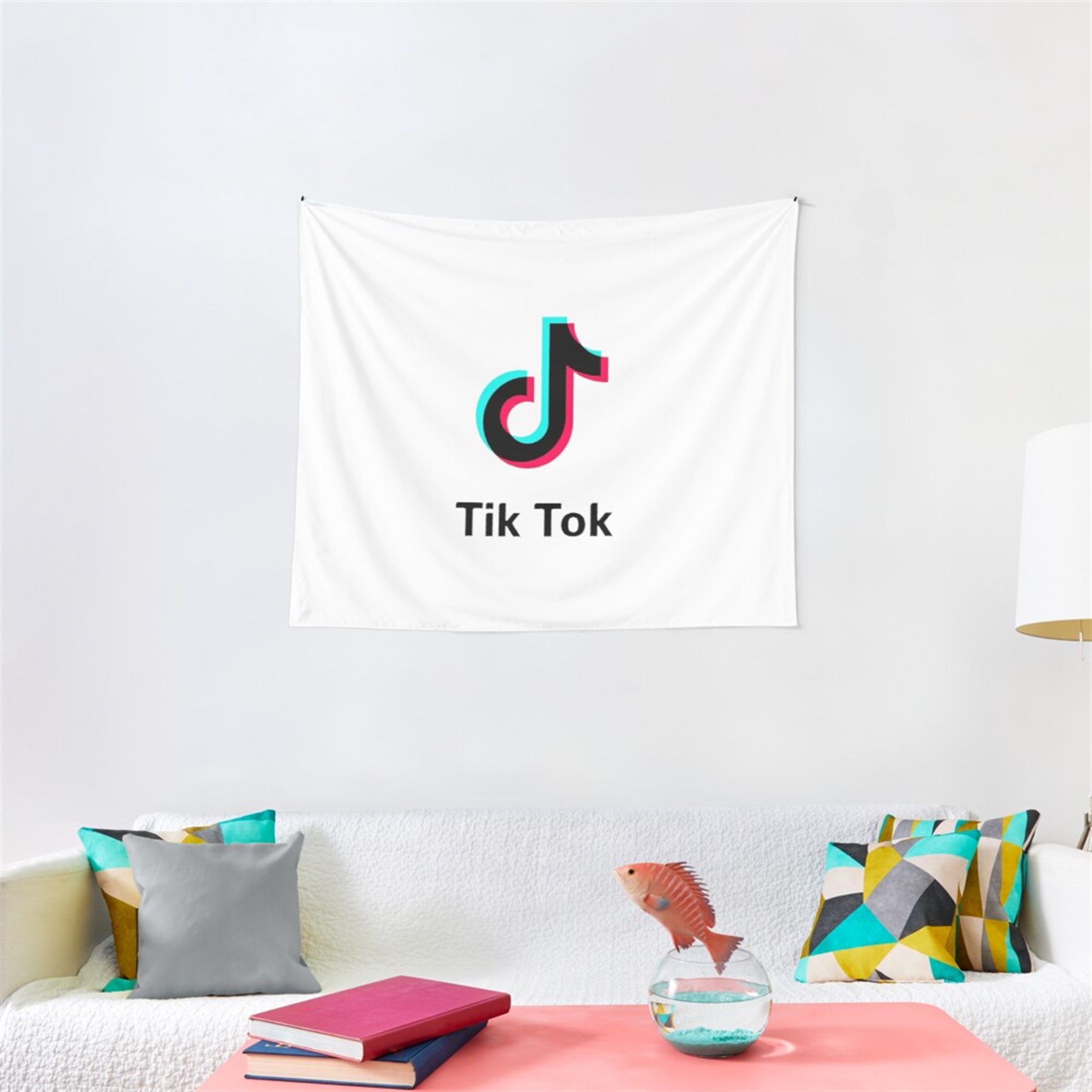 Trendiz Tiktok Duvar Halısı 50x100 W20037