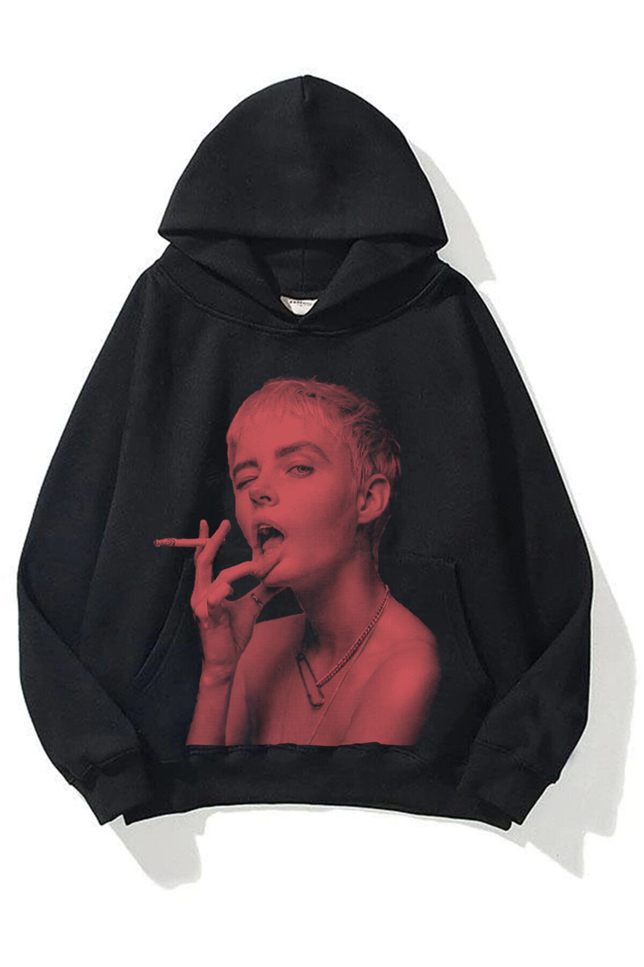 Trendiz Unisex Anarchy Sweatshirt Siyah