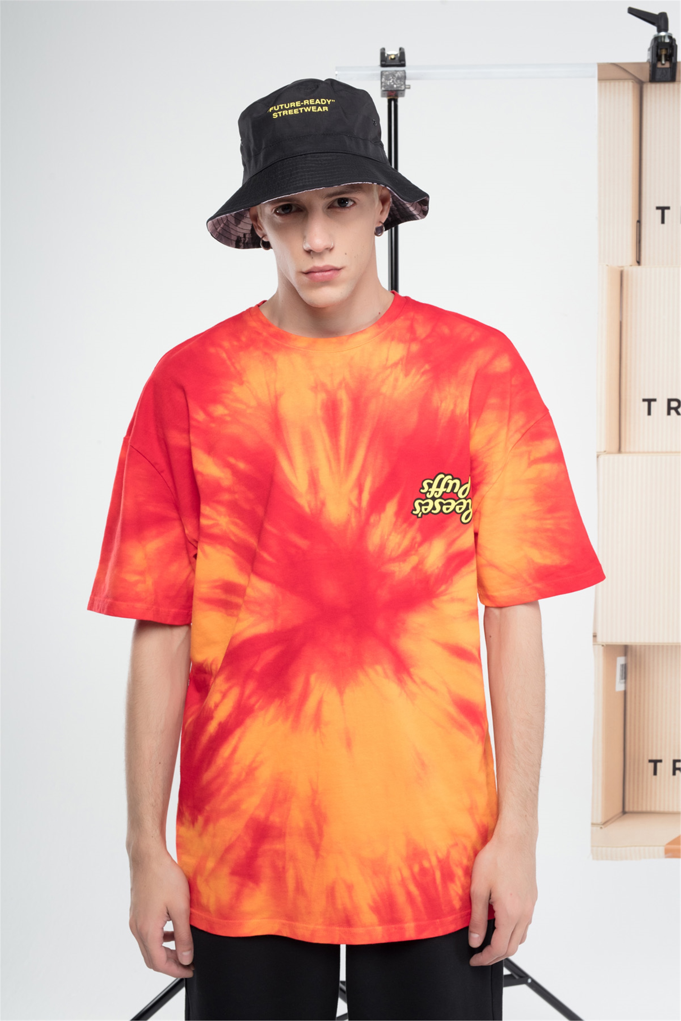 Trendiz Unisex Batik Cactusjack Tshirt Turuncu