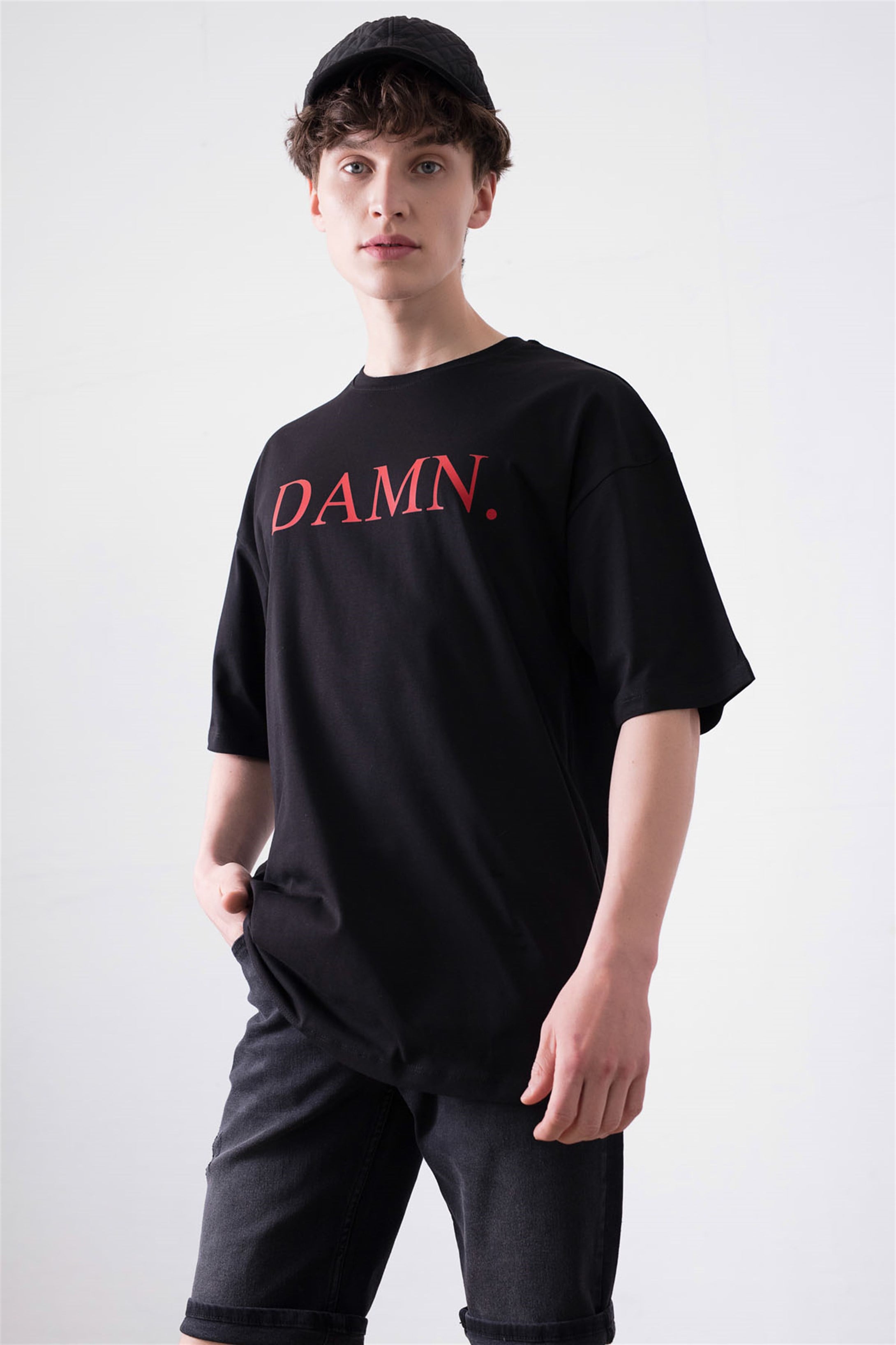Trendiz Unisex Damn Kendrick Lamar  Siyah Tshirt