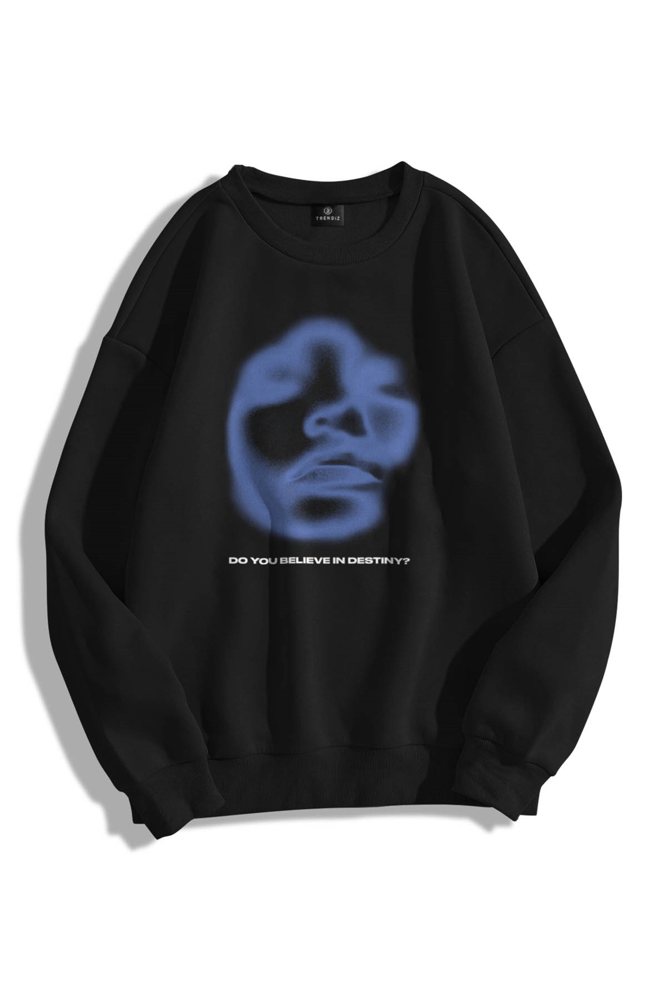 Trendiz Unisex Destiny Bisiklet Yaka Sweatshirt