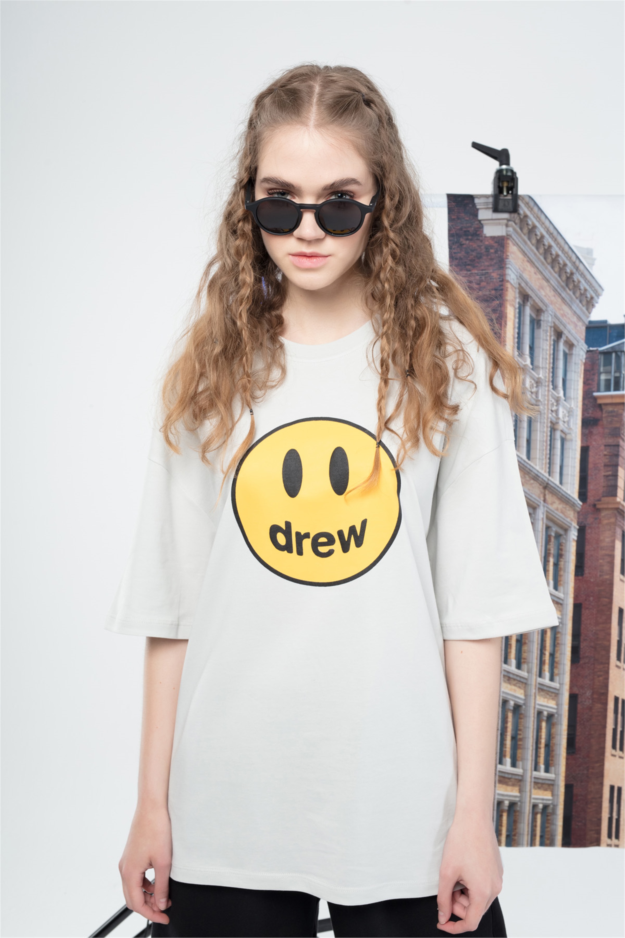 Trendiz Unisex Drew Tshirt Taş
