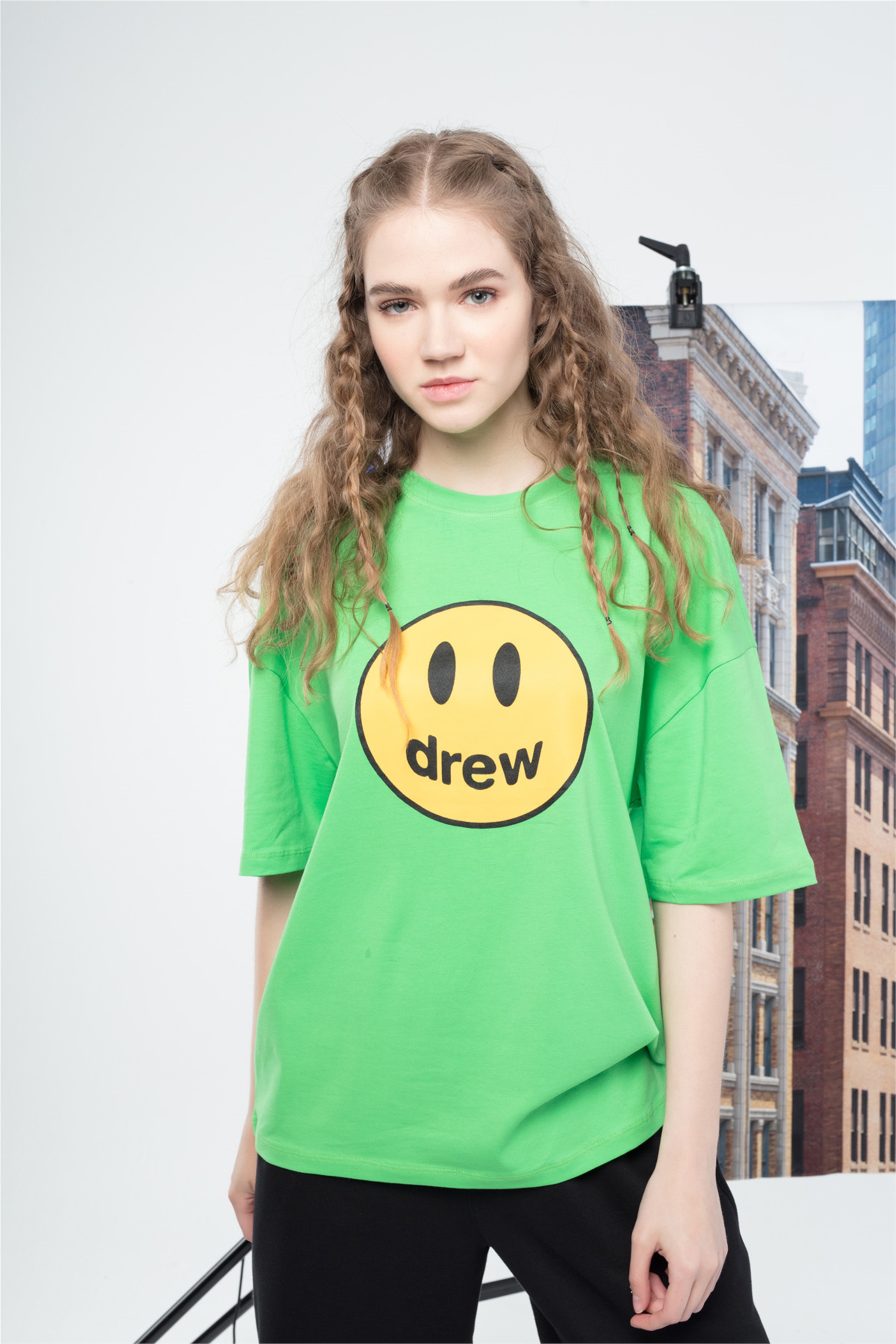 Trendiz Unisex Drew Tshirt Yeşil