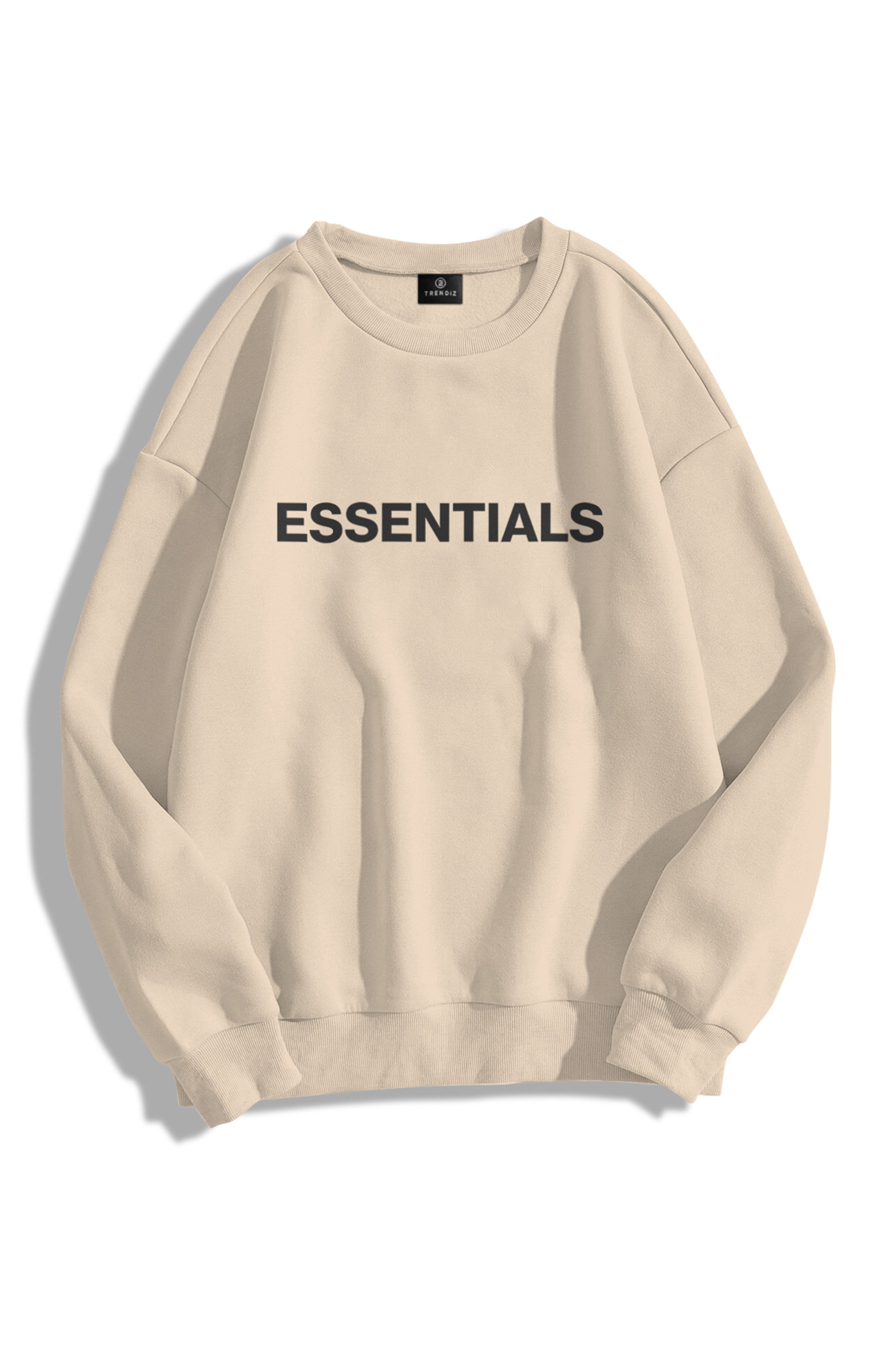 Trendiz Unisex Essentials Bisiklet Yaka Sweatshirt