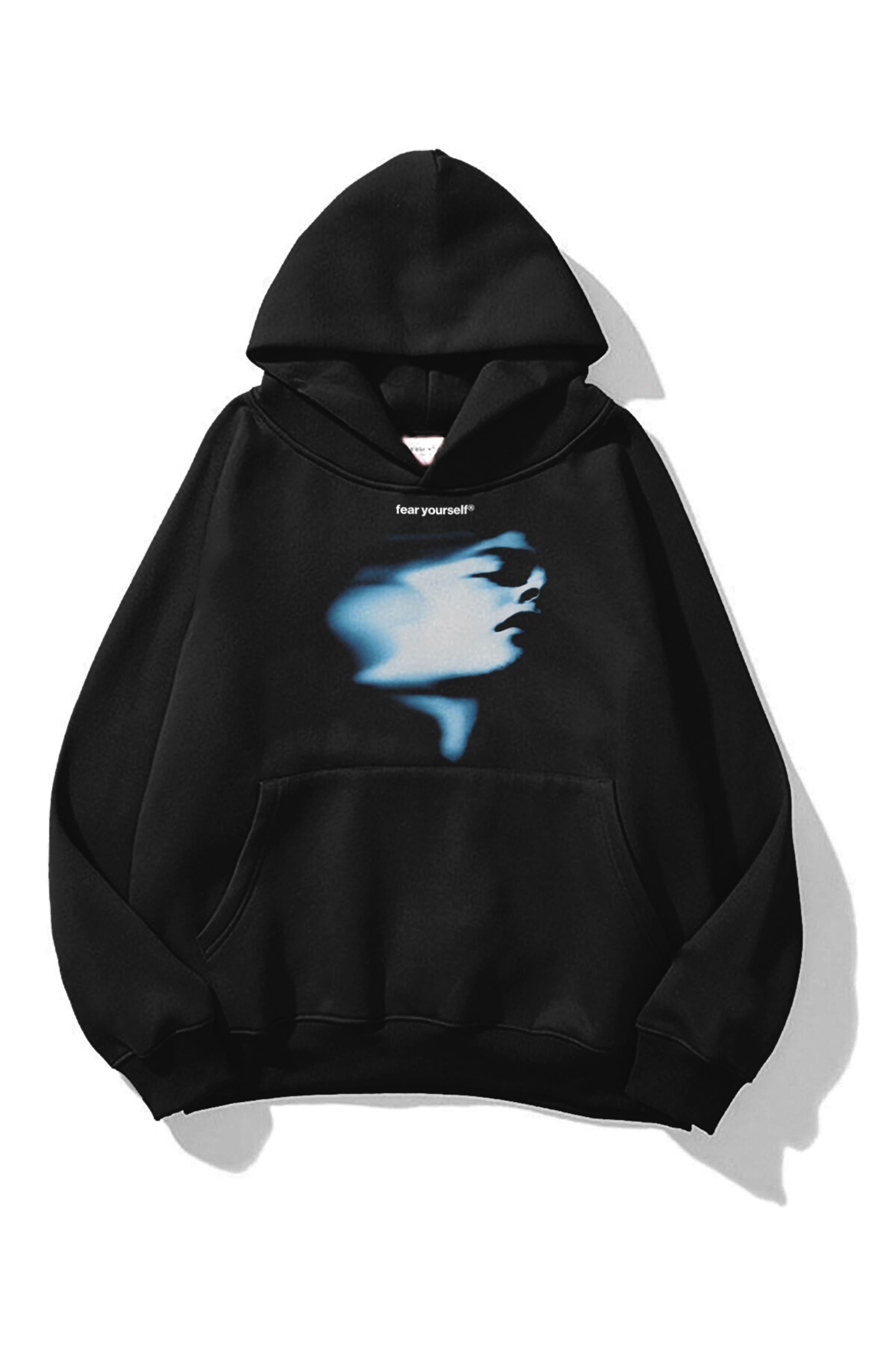Trendiz Unisex Fear Yourself Sweatshirt Siyah