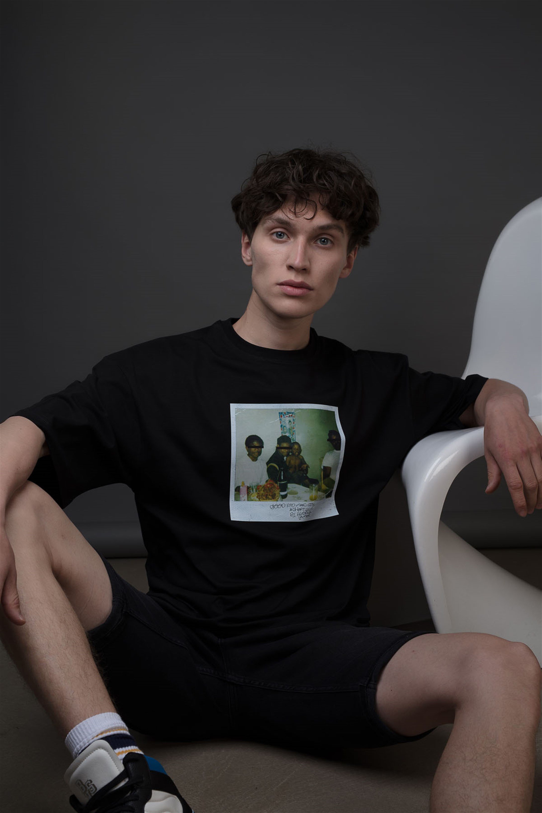 Trendiz Unisex Kendrick Lamar m.A.A.d City Siyah Tshirt