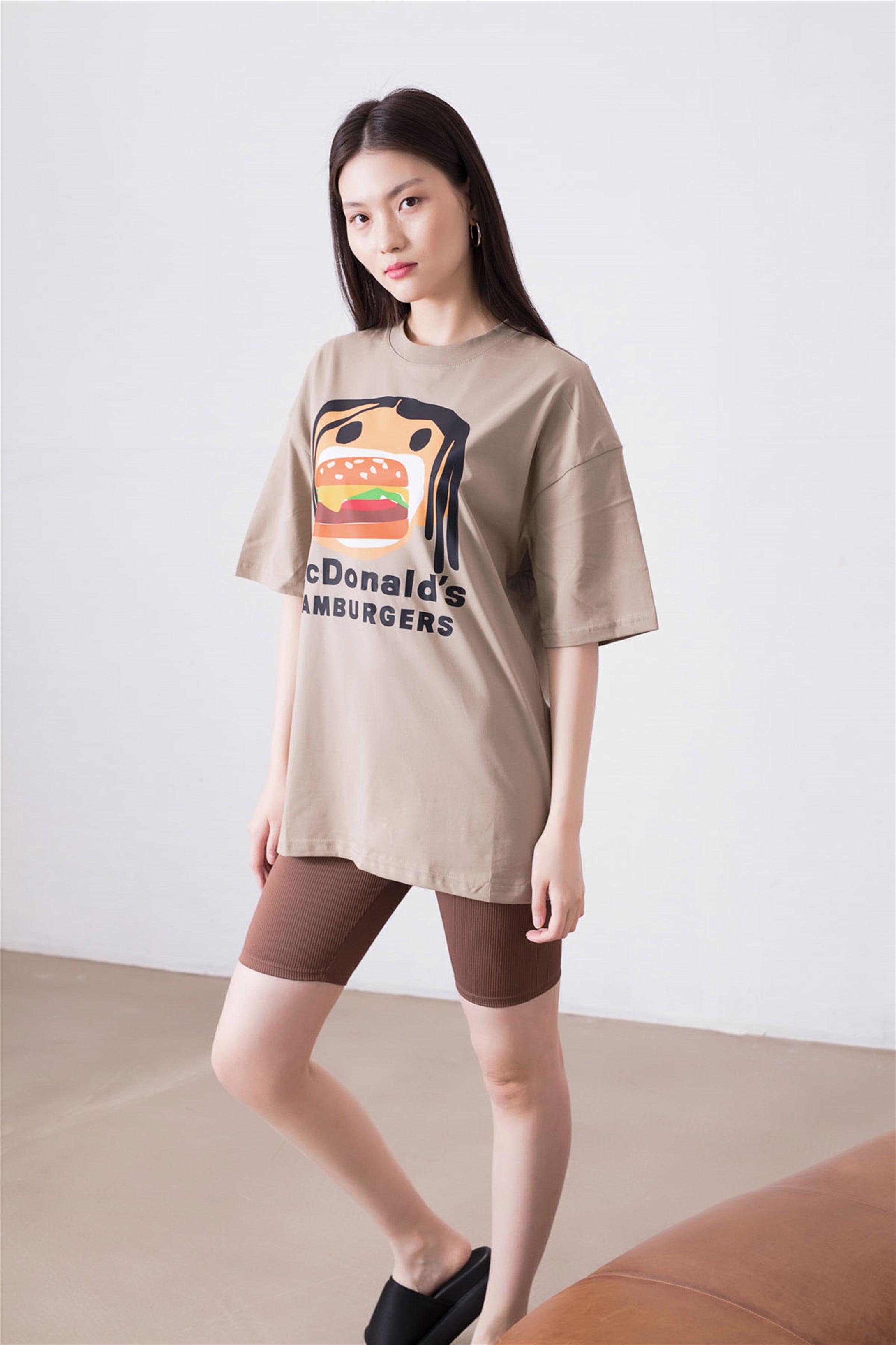 Trendiz Unisex Mc Hamburger Travis Scott Taş Tshirt
