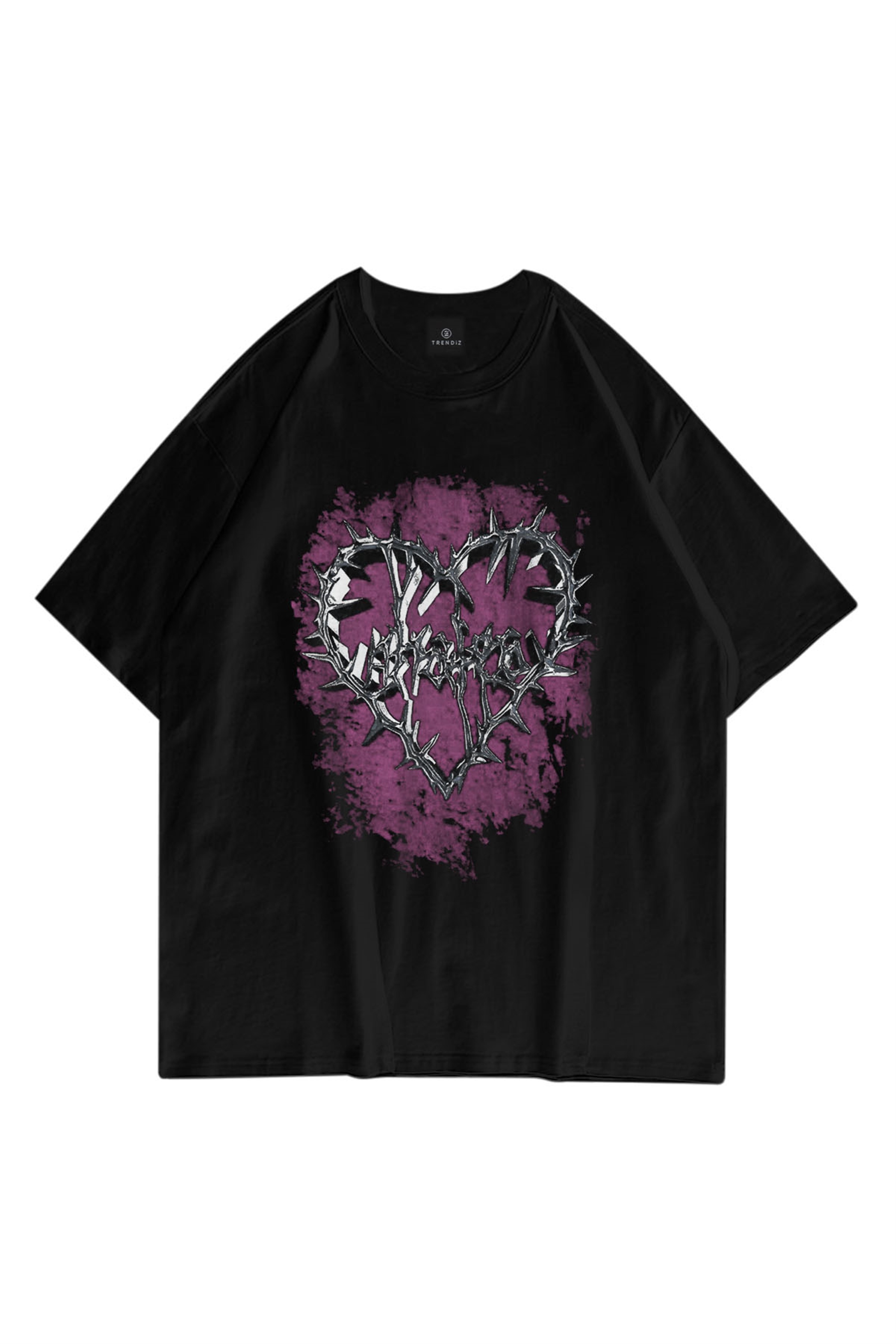 Trendiz Unisex Money Temptation Siyah Tshirt