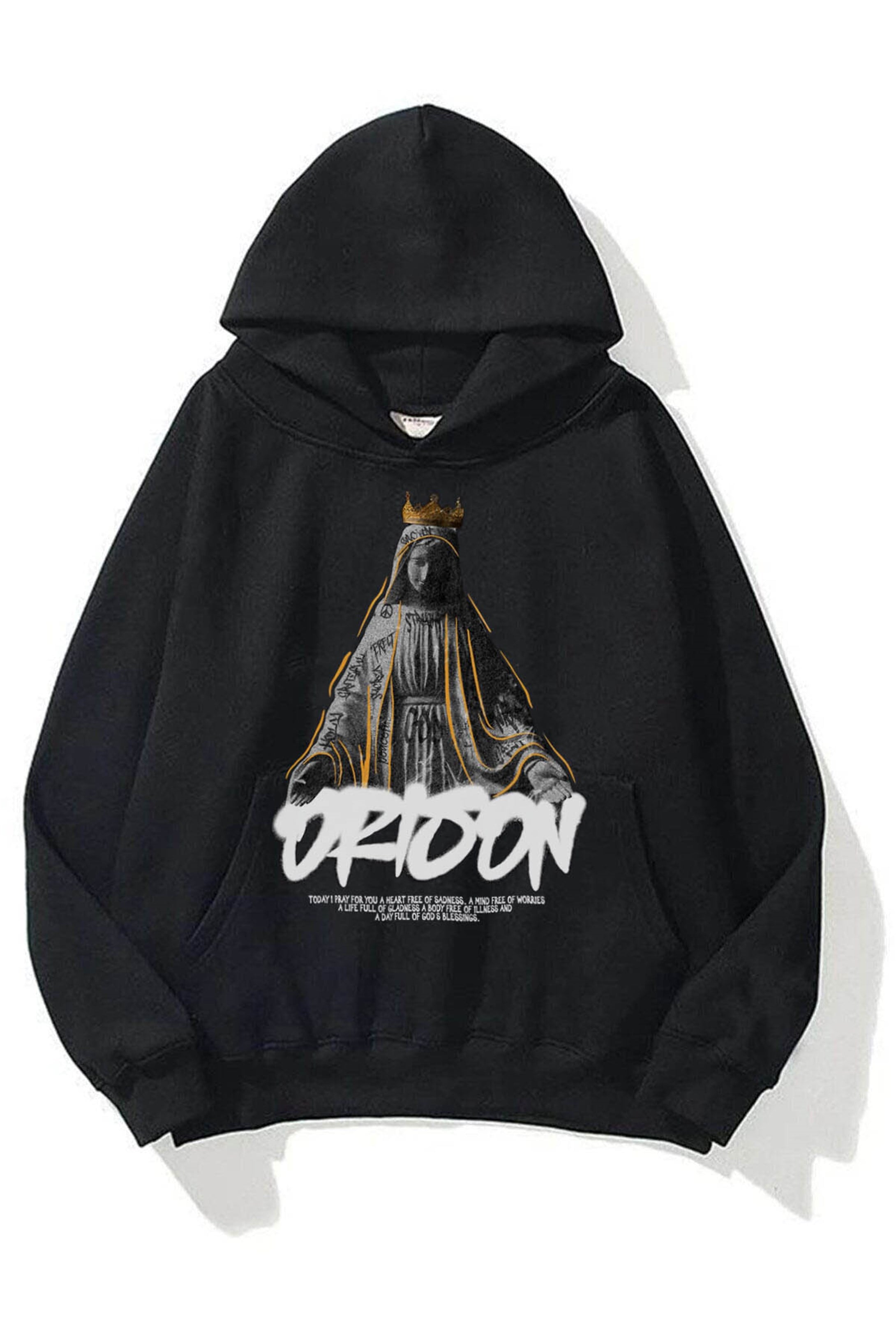 Trendiz Unisex Orison Sweatshirt Siyah
