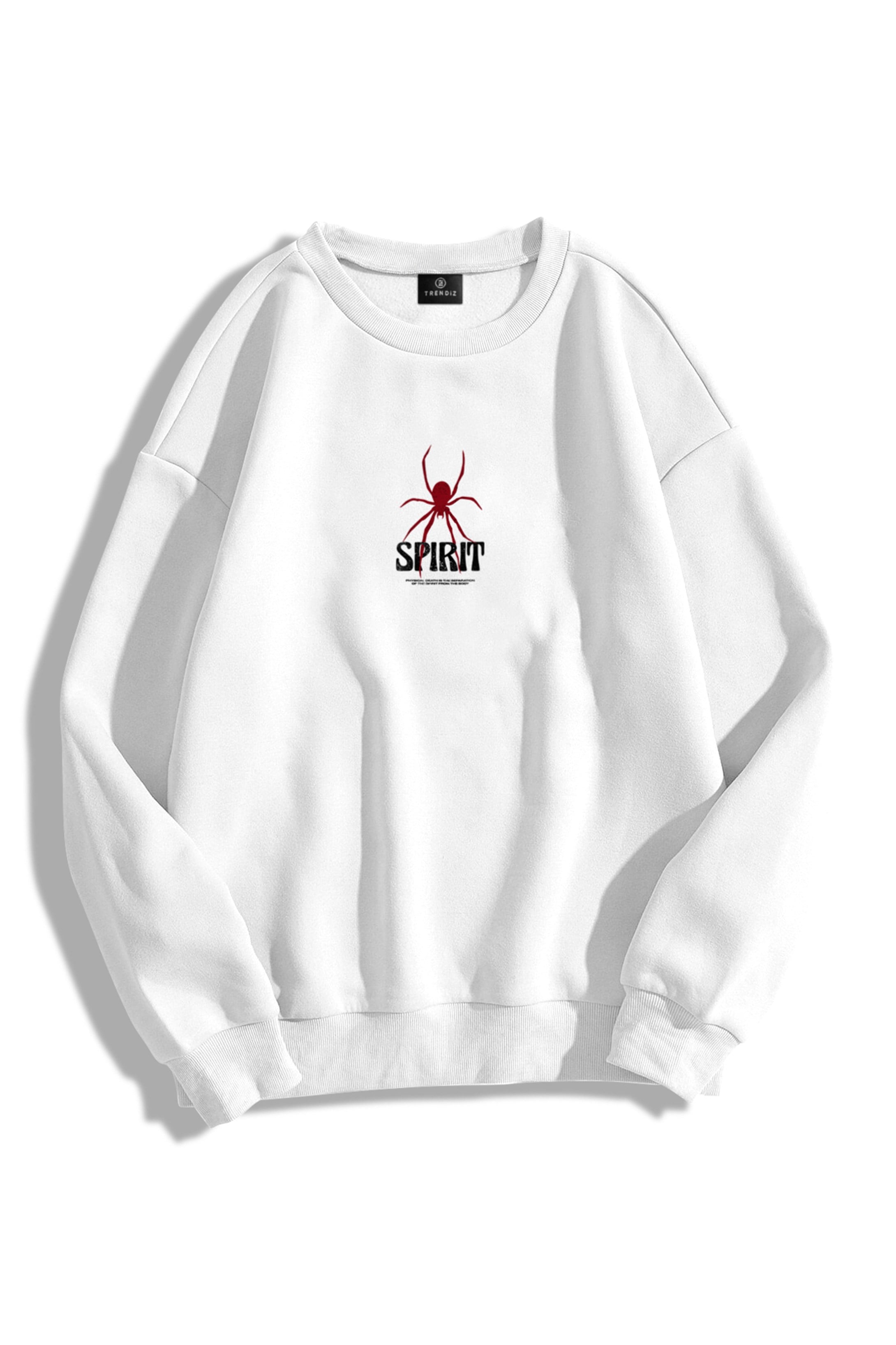 Trendiz Unisex Spirit Bisiklet Yaka Sweatshirt
