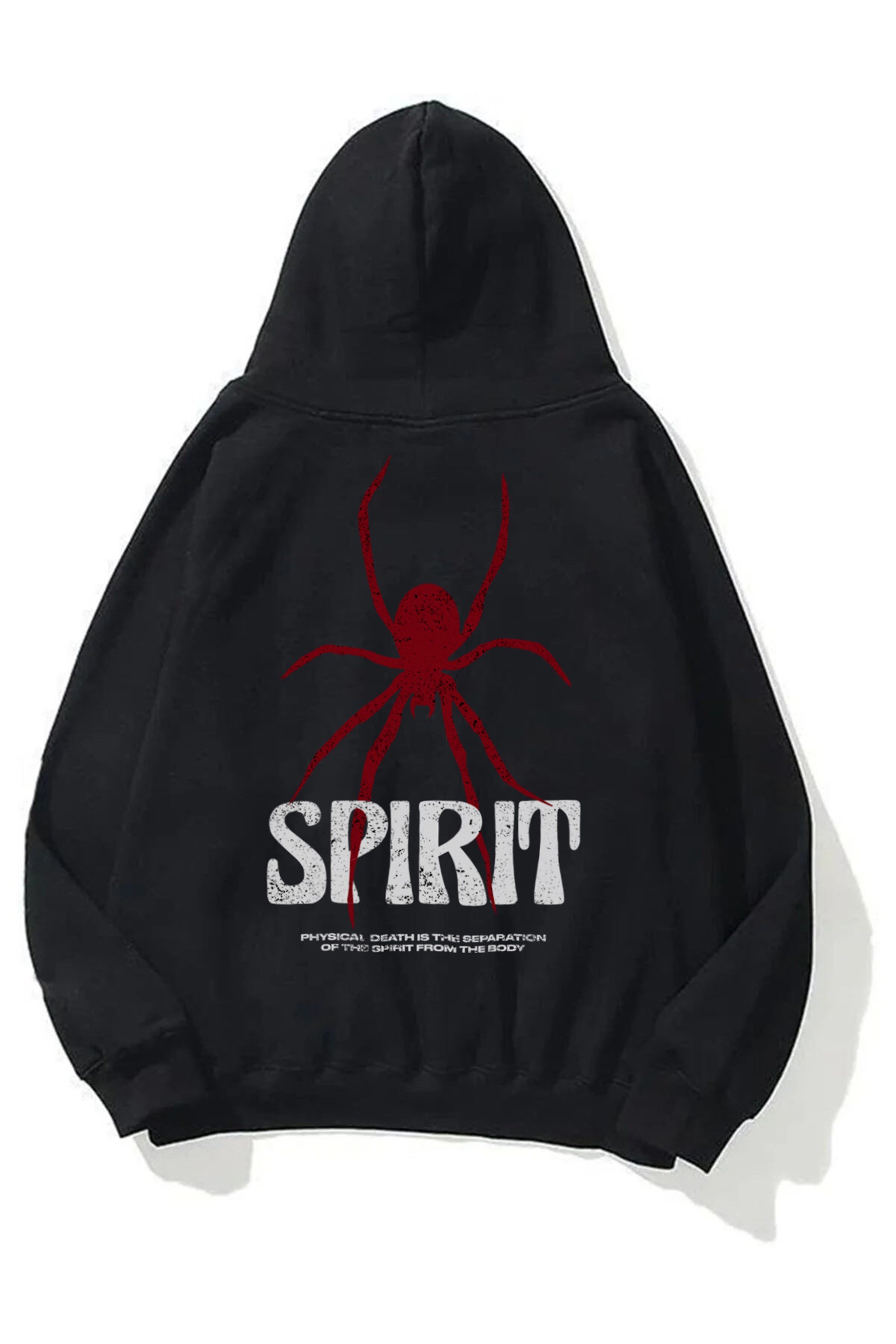 Trendiz Unisex Spirit Sweatshirt Hoodie Siyah Trendiz