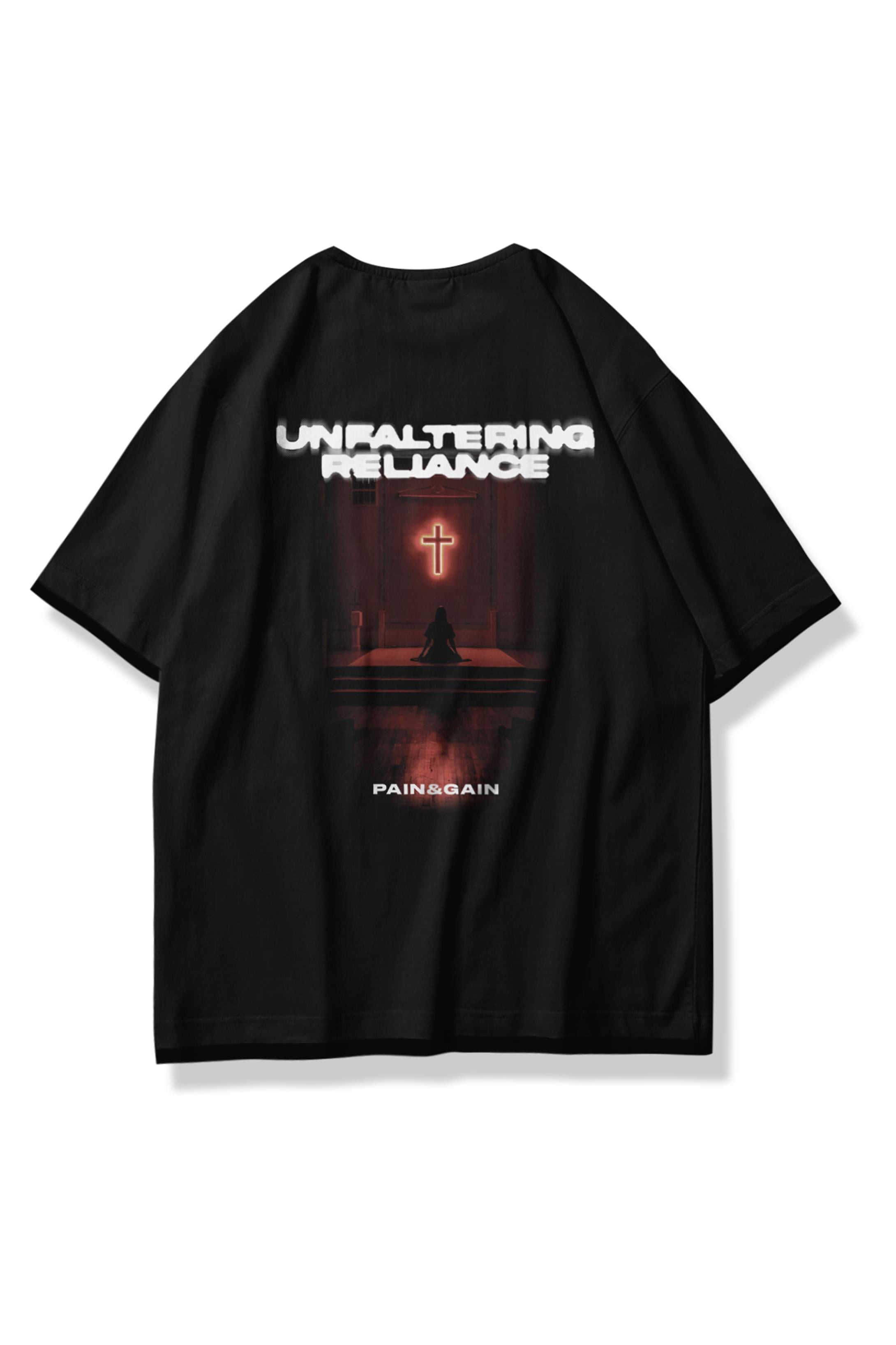 Trendiz Unisex Unfaltering Tshirt Siyah