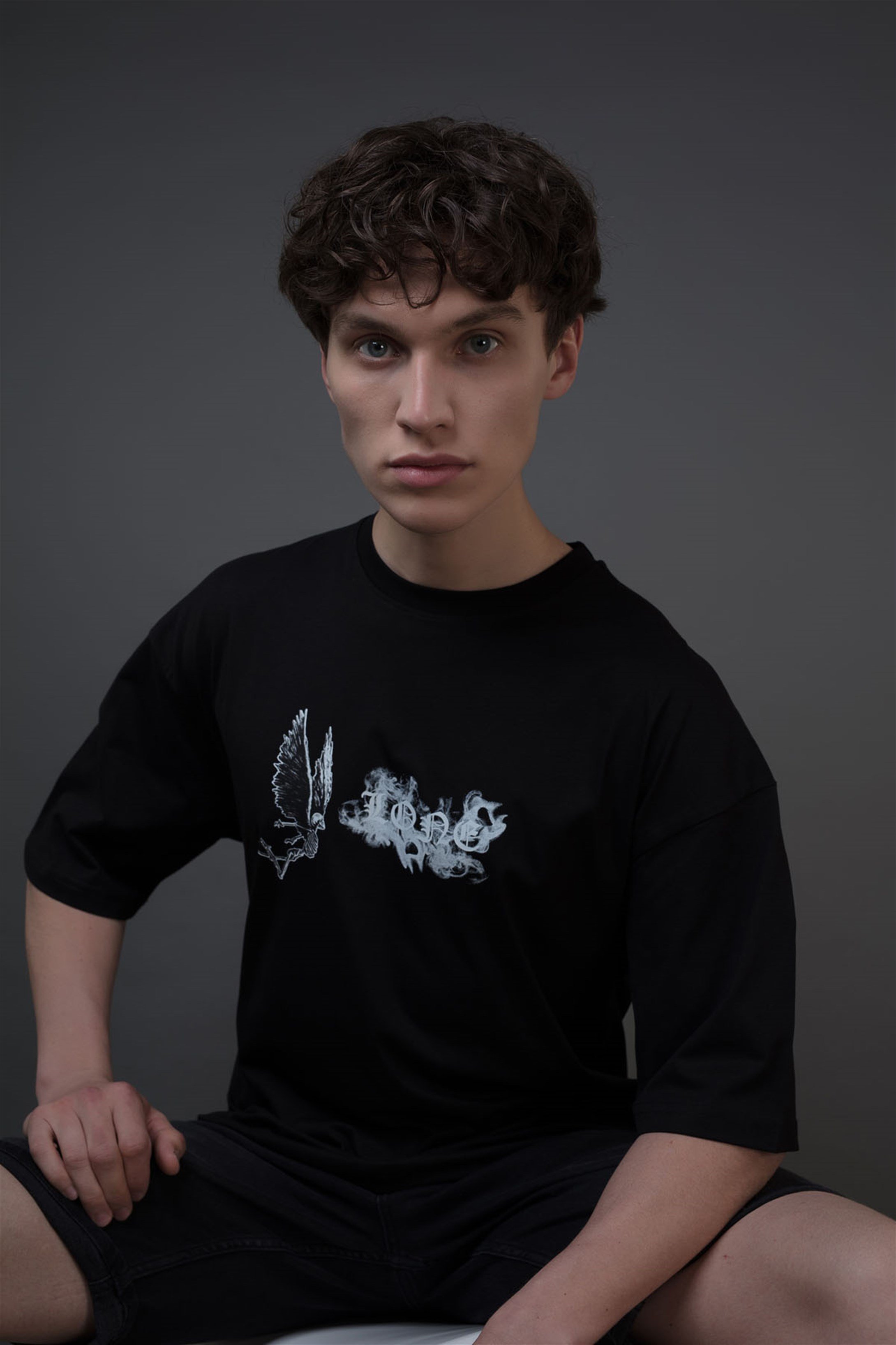 Trendiz Unisex Vlone Siyah T Shirt